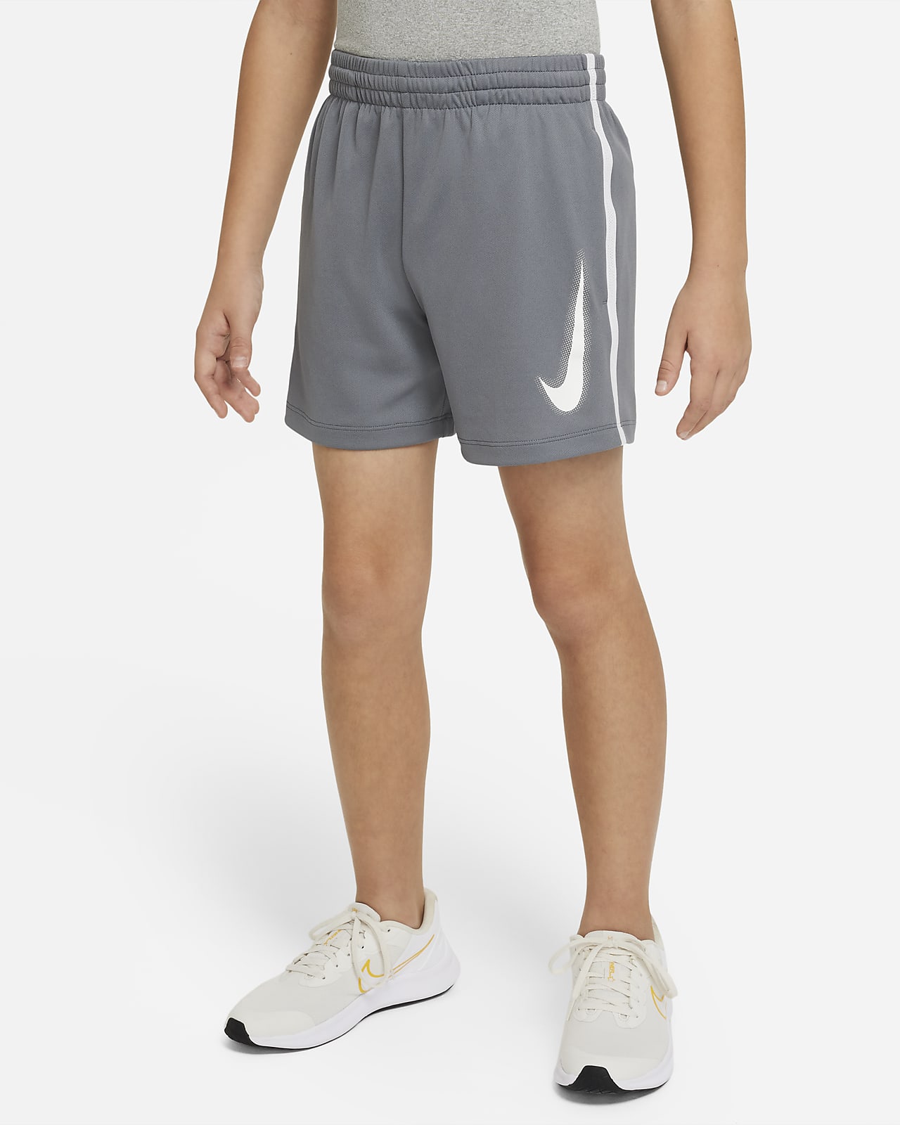 Nike Multi Pantalons curts Dri-FIT amb estampat d'entrenament - Nen