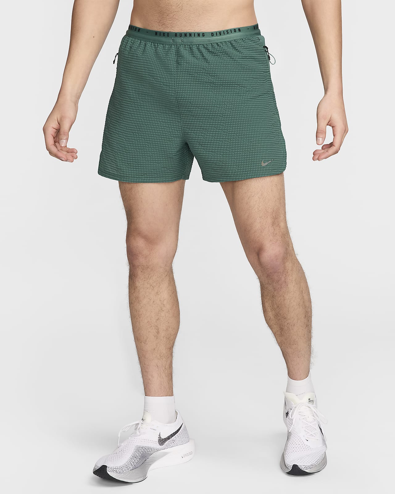 Nike Running Division Dri-FIT ADV hardloopshorts met binnenbroek voor heren (10 cm)
