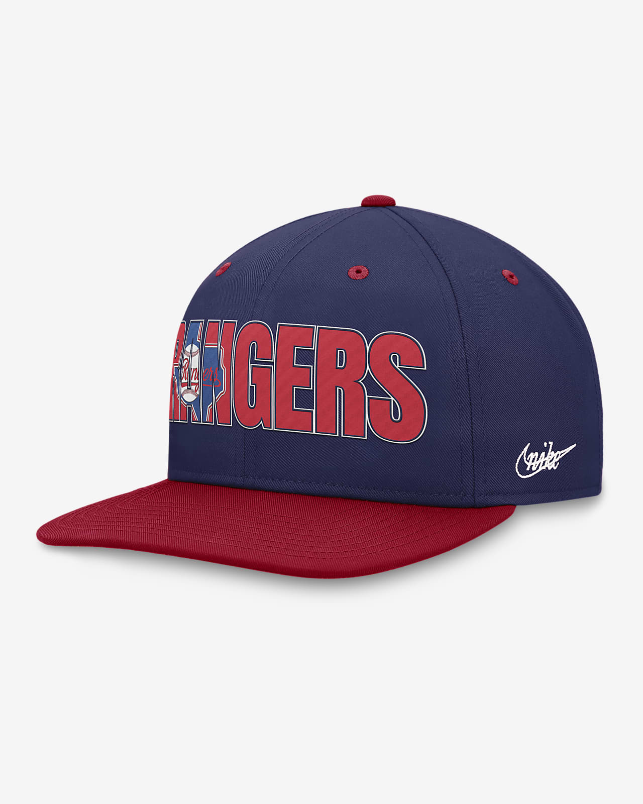 Texas Rangers Pro Cooperstown Men's Nike MLB Adjustable Hat.