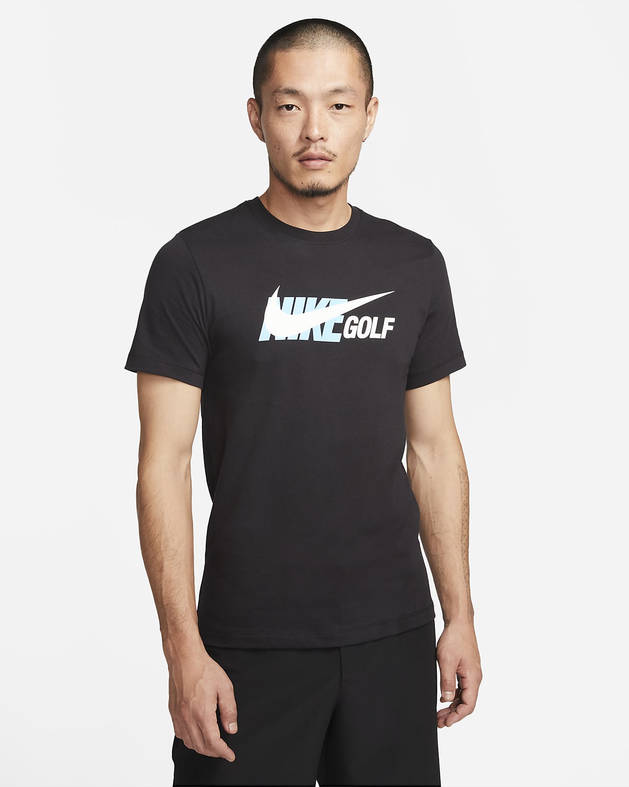 No puedo leer ni escribir síndrome solamente Nike Men's Golf T-Shirt. Nike VN