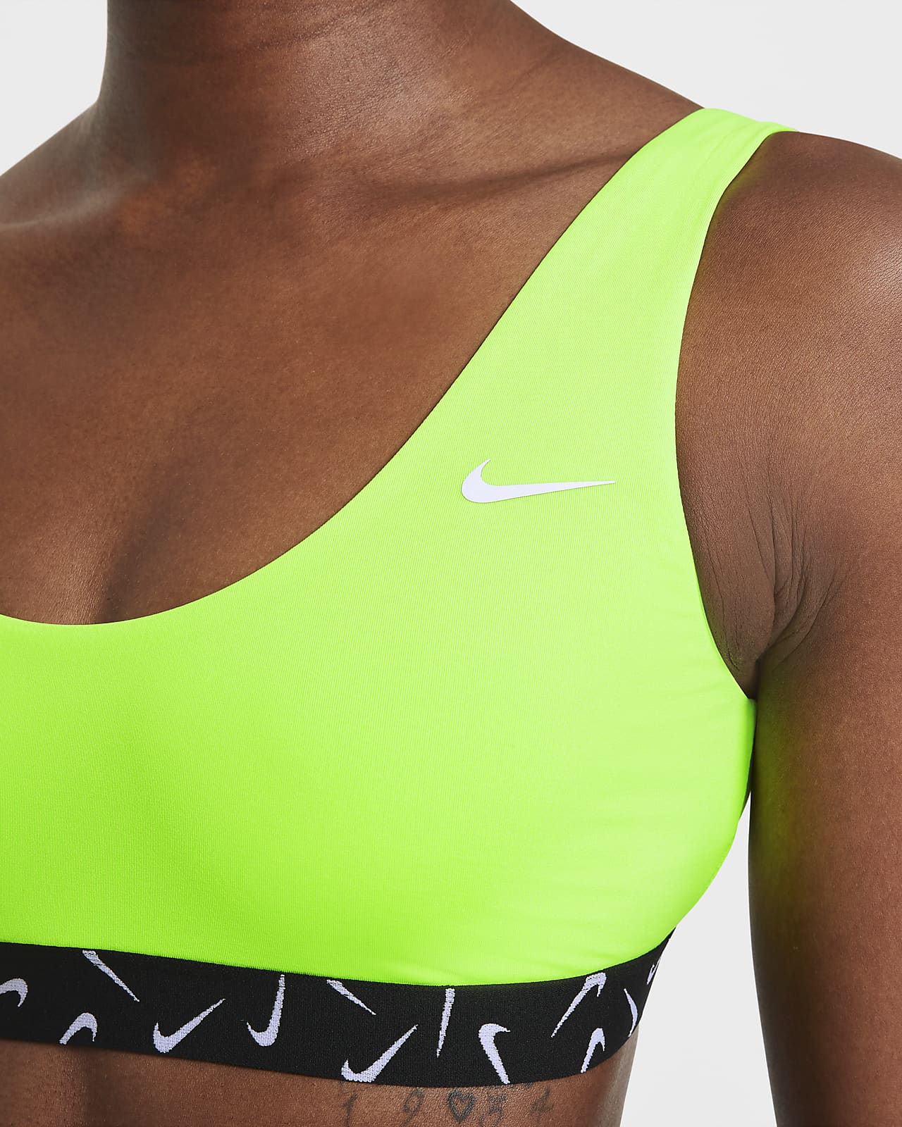 Milestone Amerika Efterforskning Nike Women's Scoop-Neck Bikini Top. Nike.com