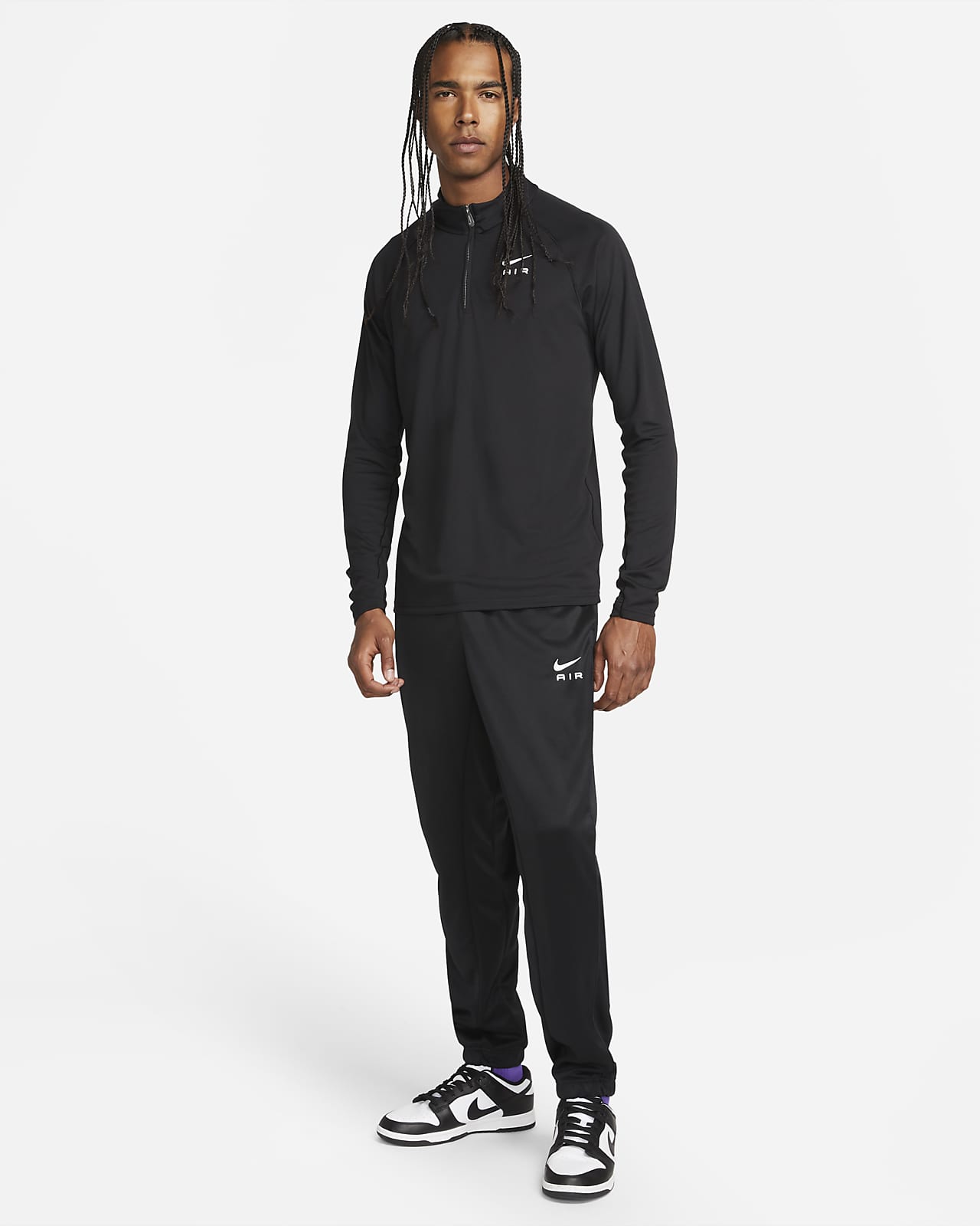 Nike Sportswear Air Men's 1/4-Zip Polyknit Top. Nike LU