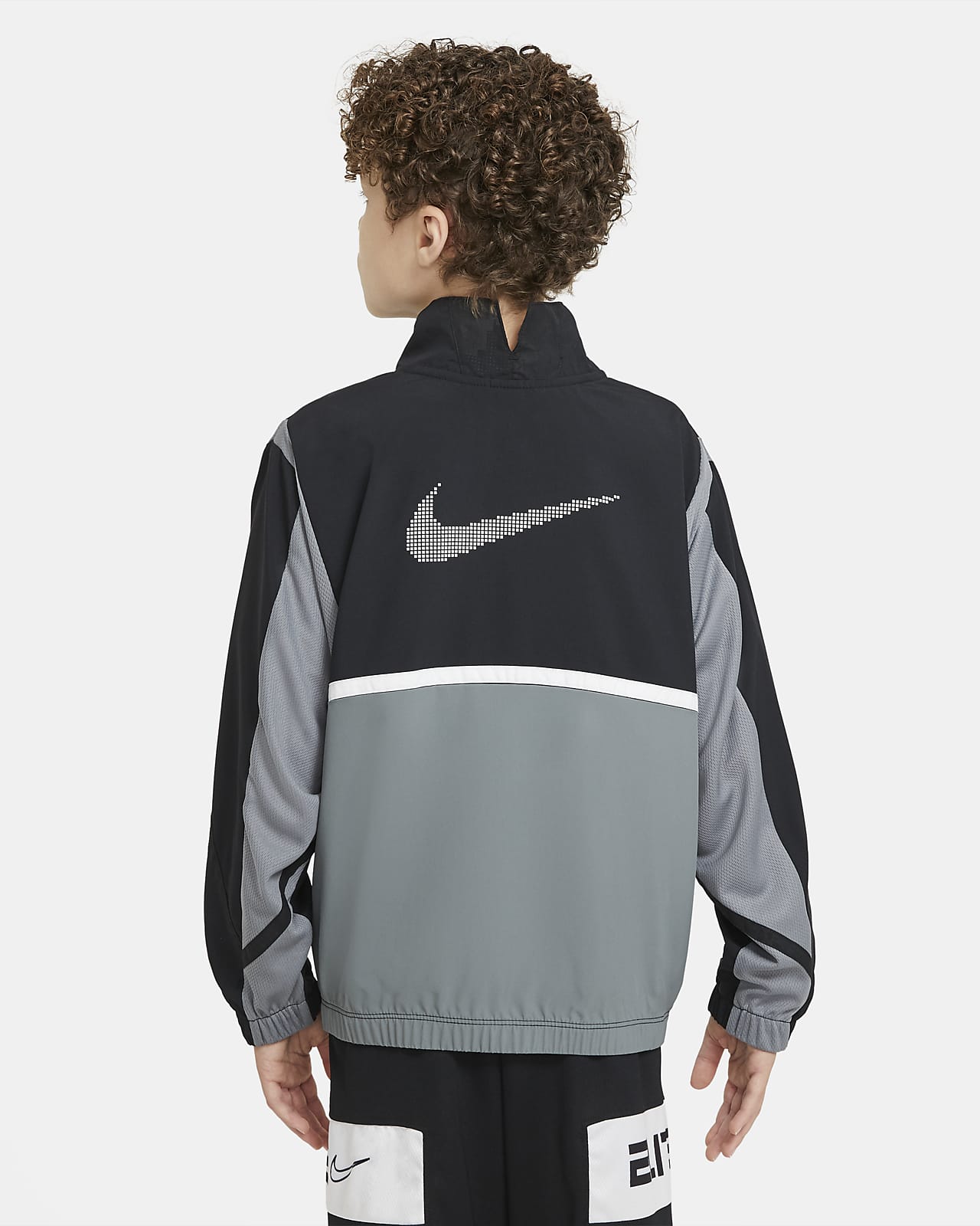 nike boys black jacket