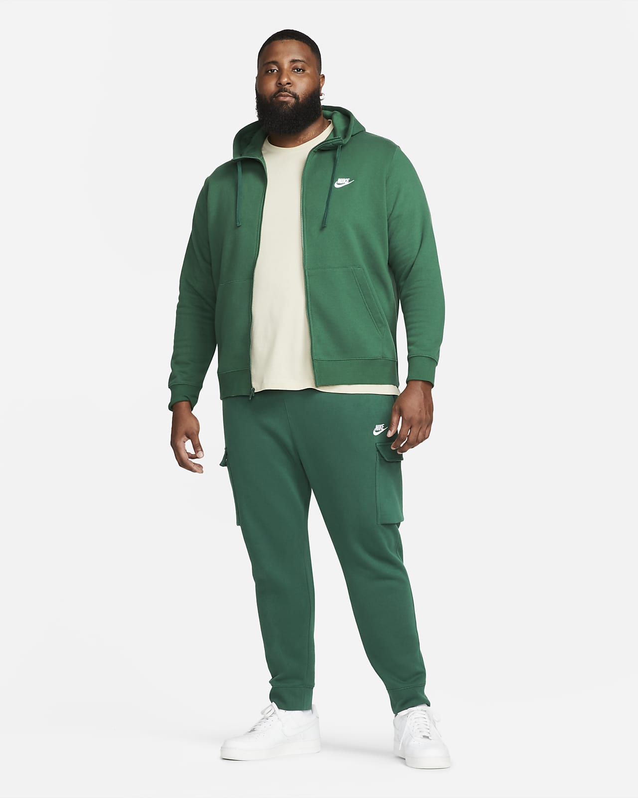 Nike Sportswear Club Sudadera con capucha con cremallera completa - Hombre. Nike ES