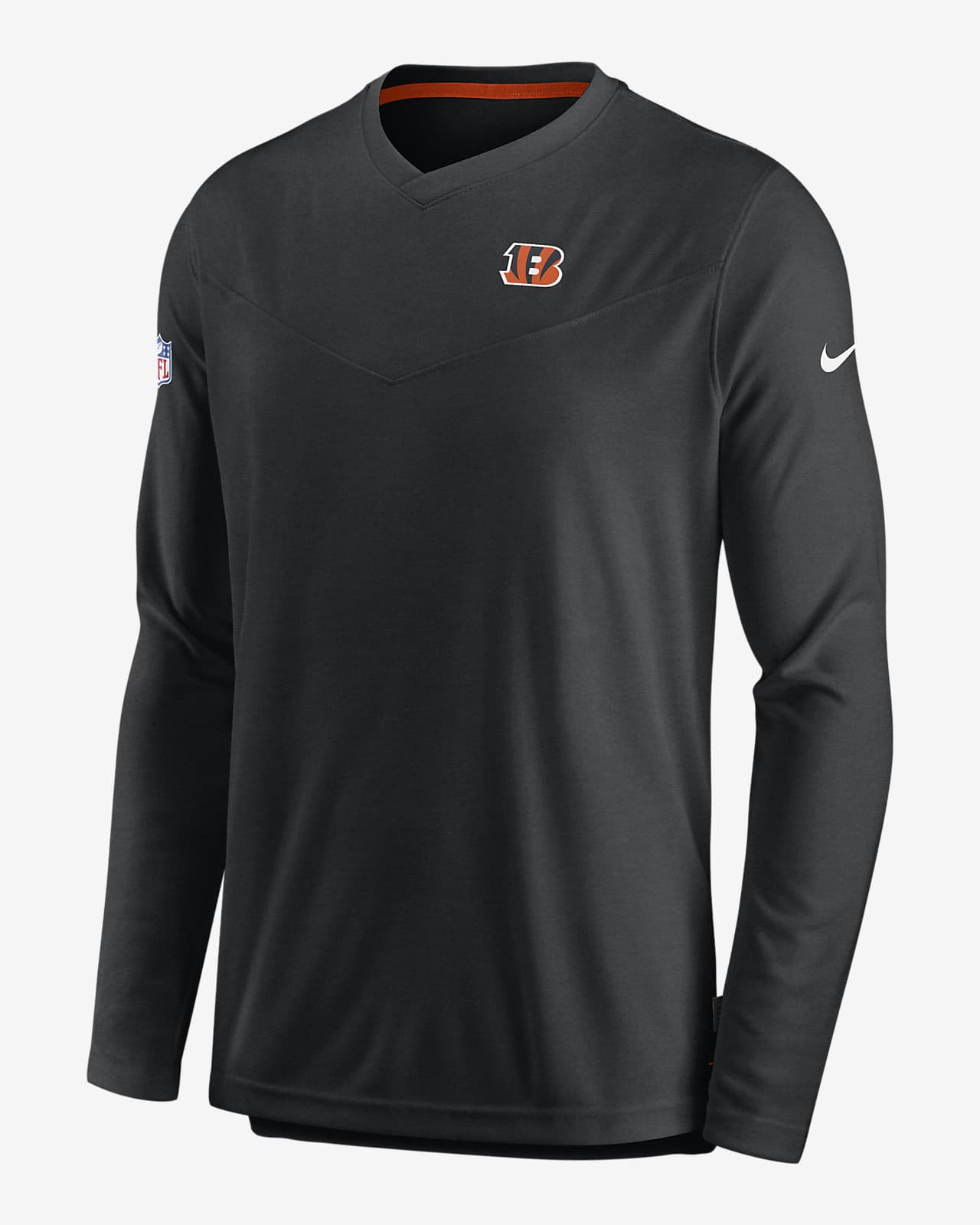 nike coach half zip top