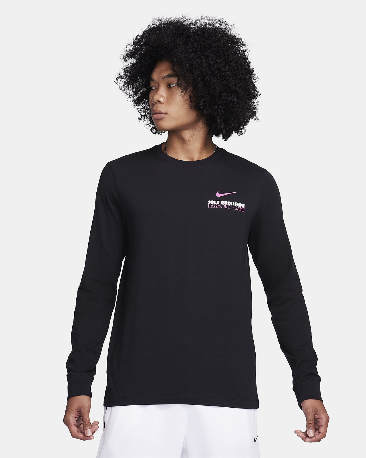 Playera manga larga discount nike