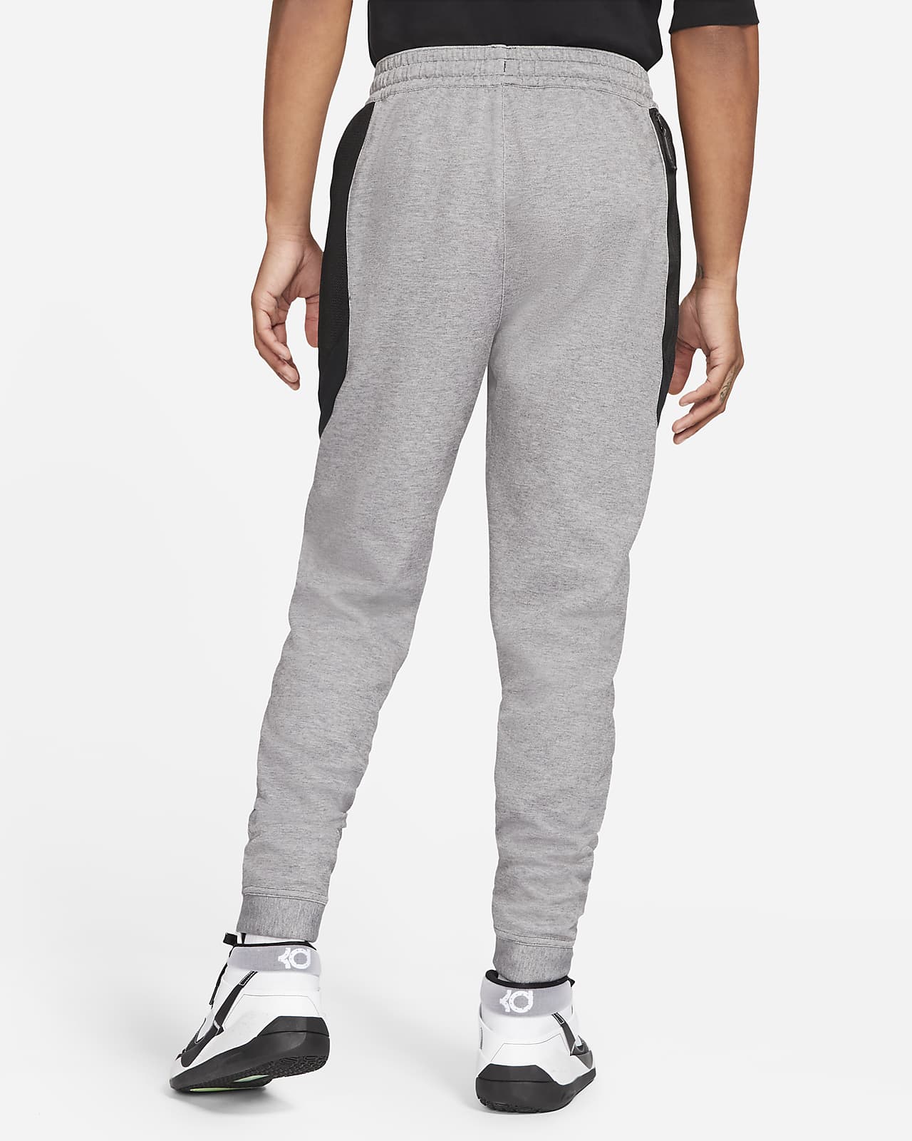 nike basketball pants with zipper at ankle