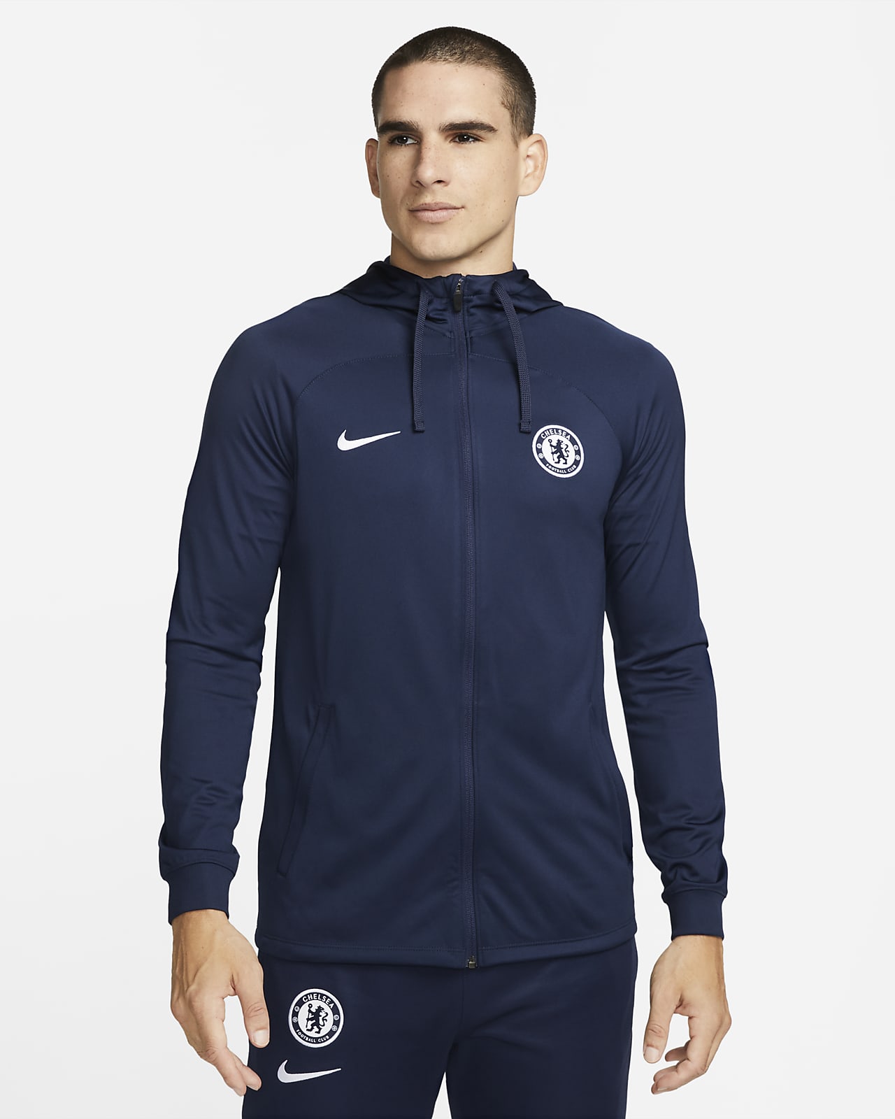 Chelsea FC Nike Dri-FIT Track Jacket.