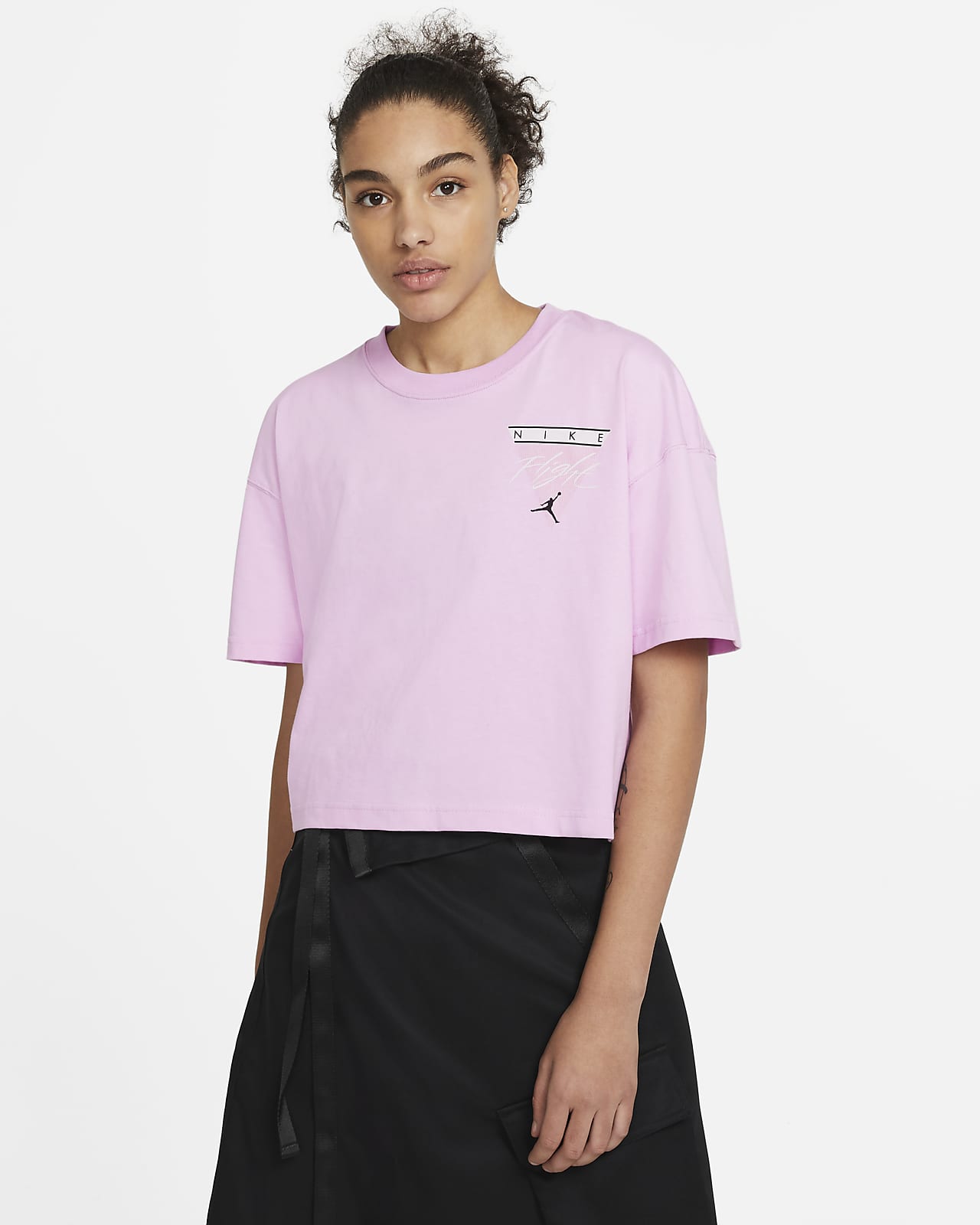 Tee-shirt à motif Jordan Essentials pour Femme. Nike BE