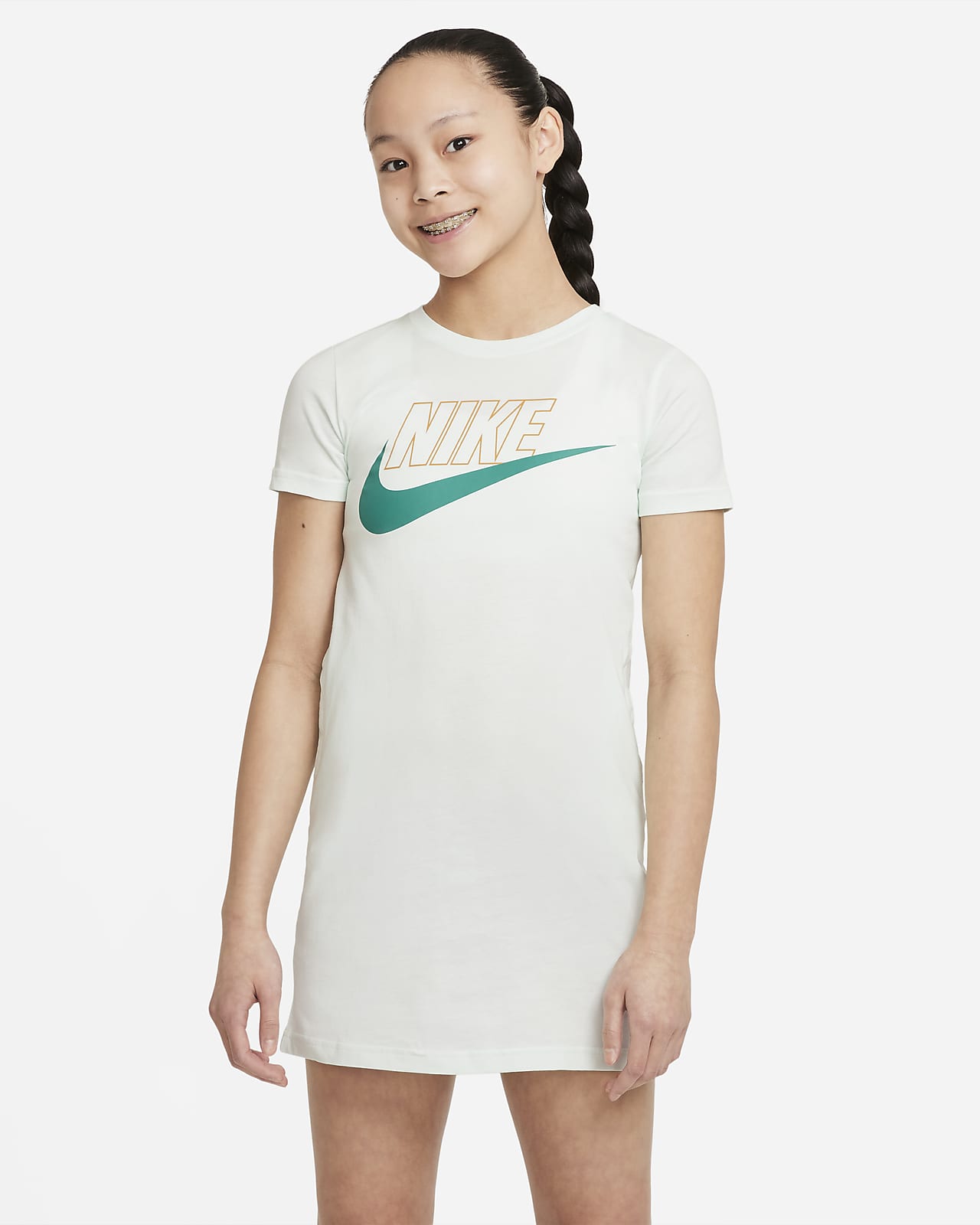 Playera vestido clearance