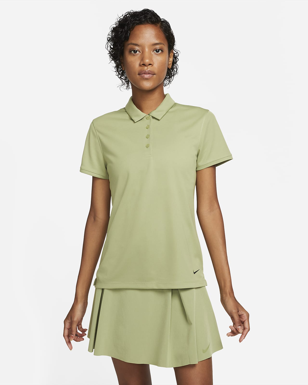 nike dri-fit victory women's golf polo