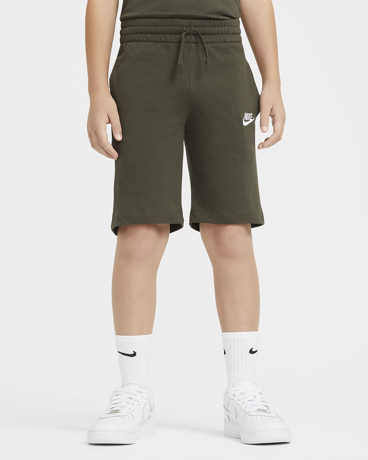 nike boy shorts grey