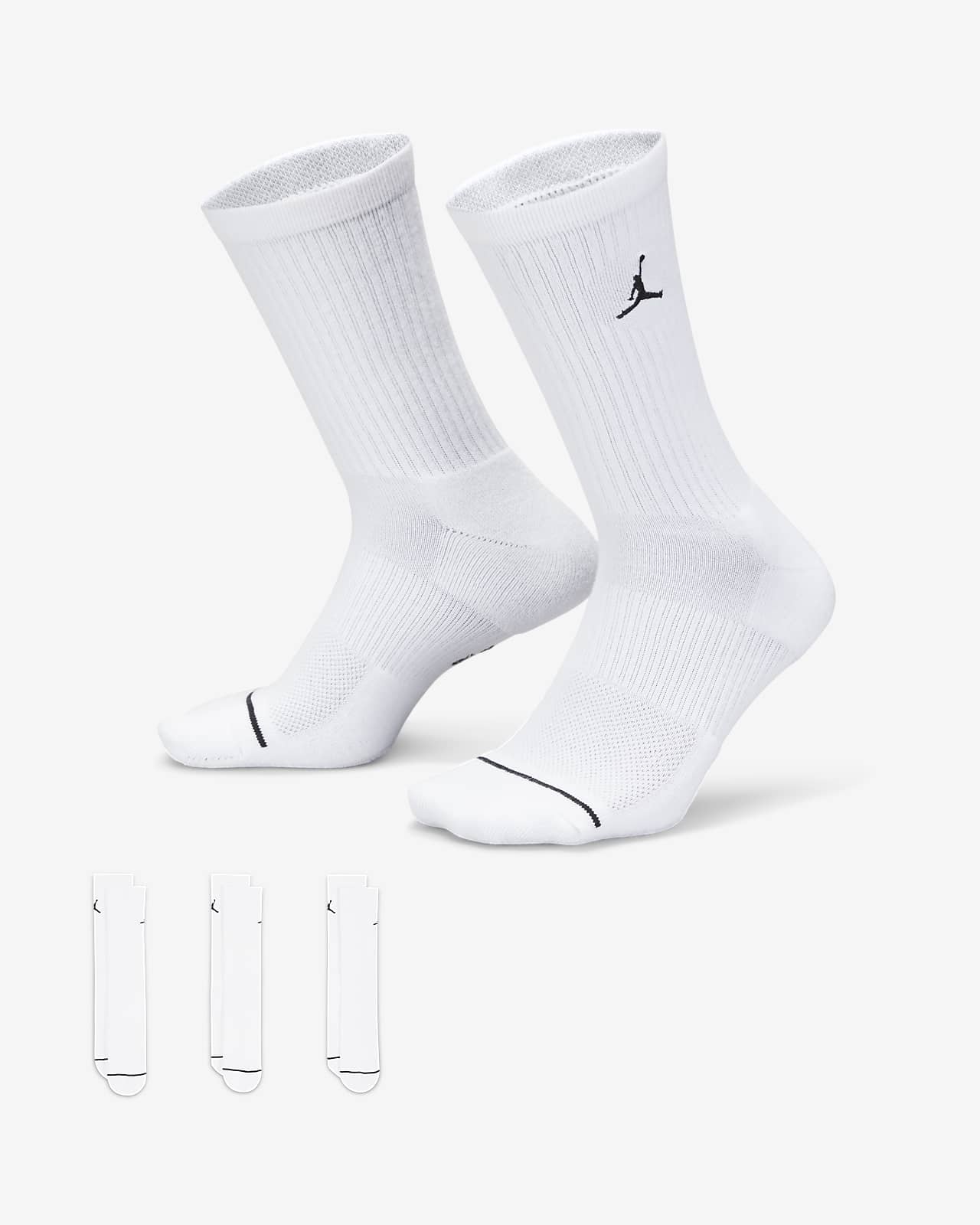 Jordan Everyday Crew Socks (3 pairs)