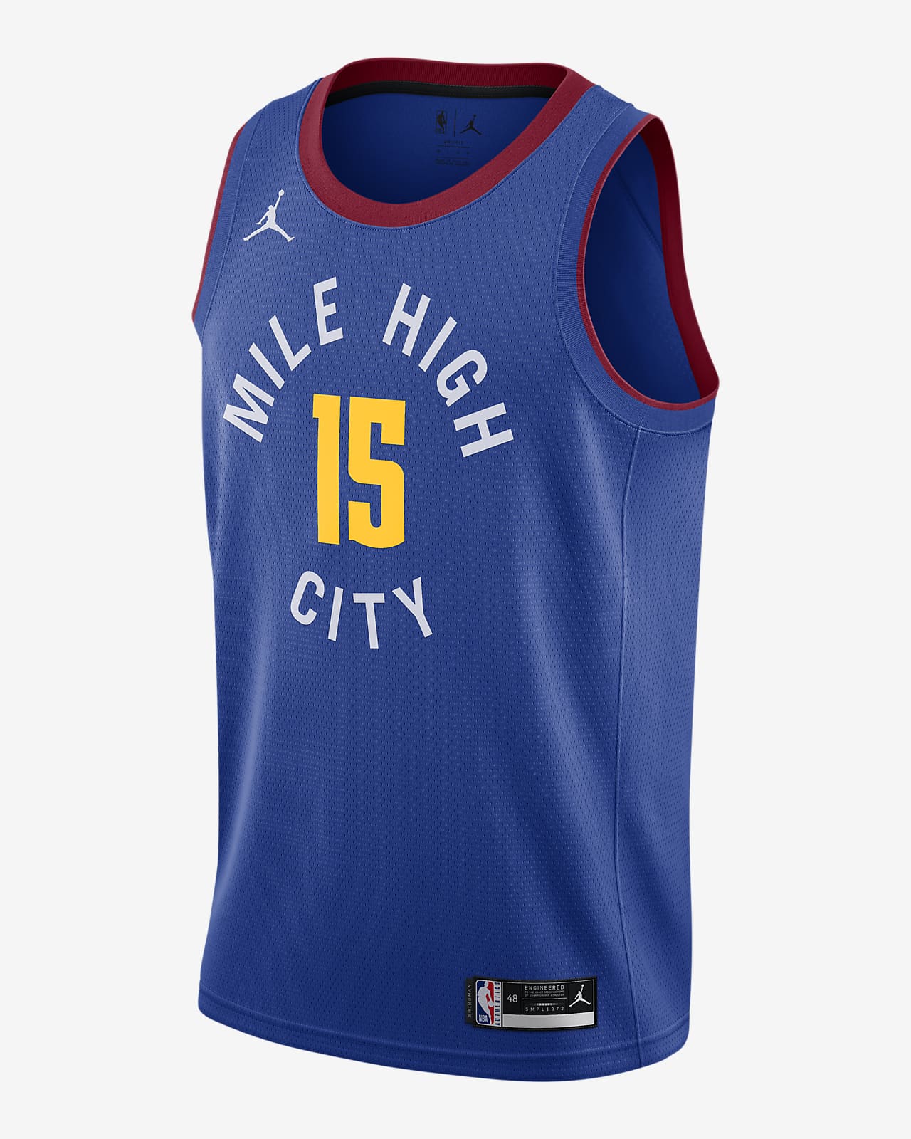 Denver Nuggets Trikot : Herren Legende Basketball Shirt ...