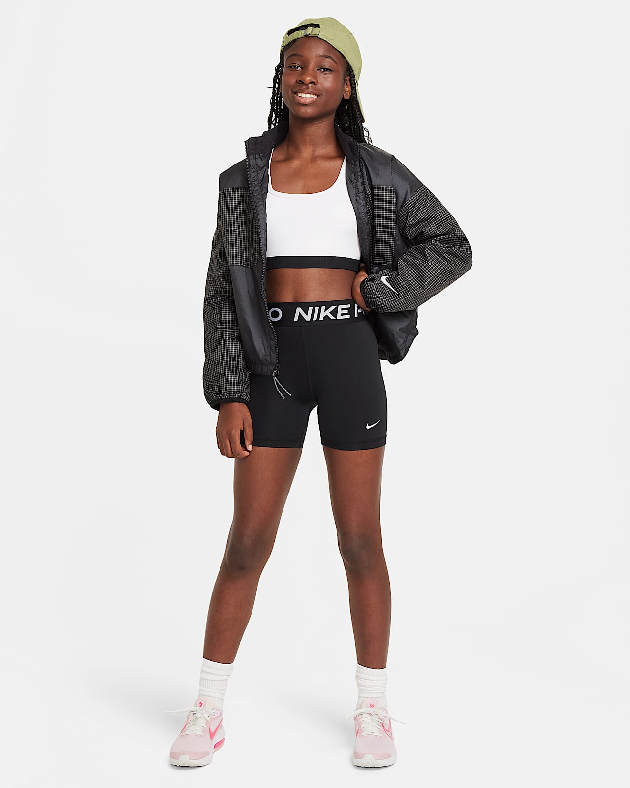 Nike Pro Big Kids Girls Shorts Nike Com