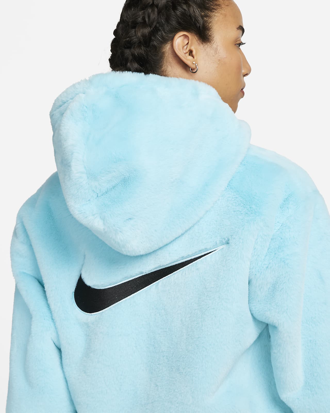 Chamarra de piel sintética para mujer Nike Sportswear Essential. Nike MX
