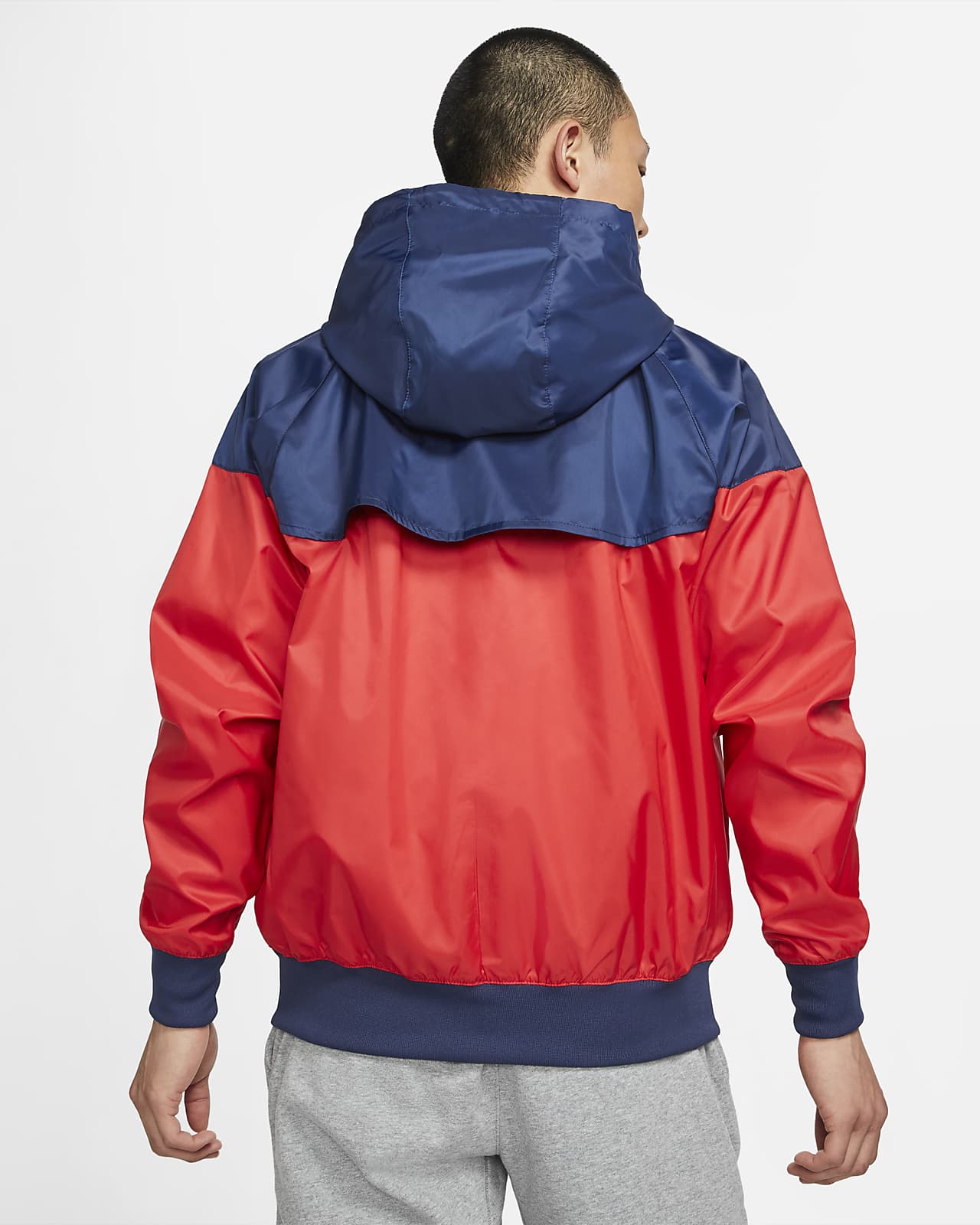 nike tri color windbreaker