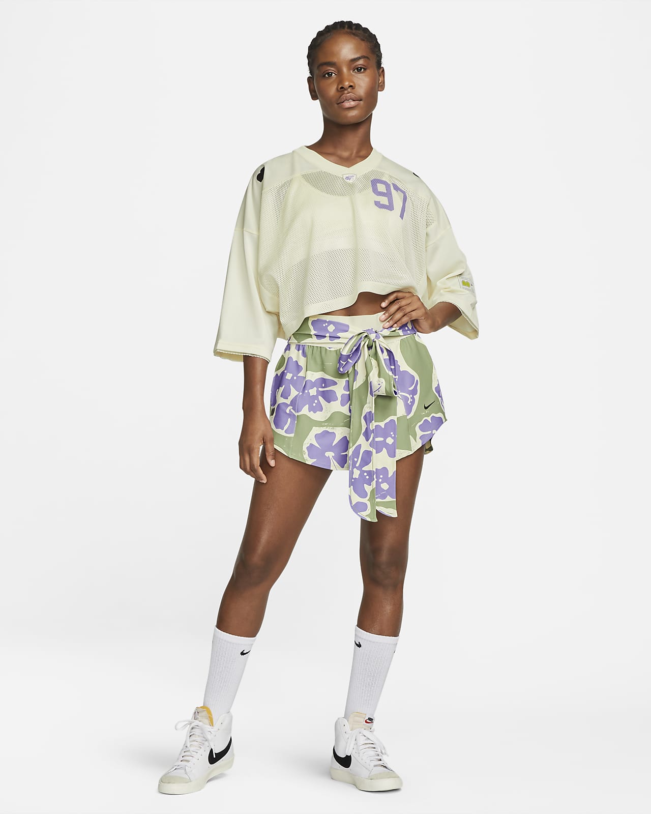 Naomi Osaka Women's Printed Shorts