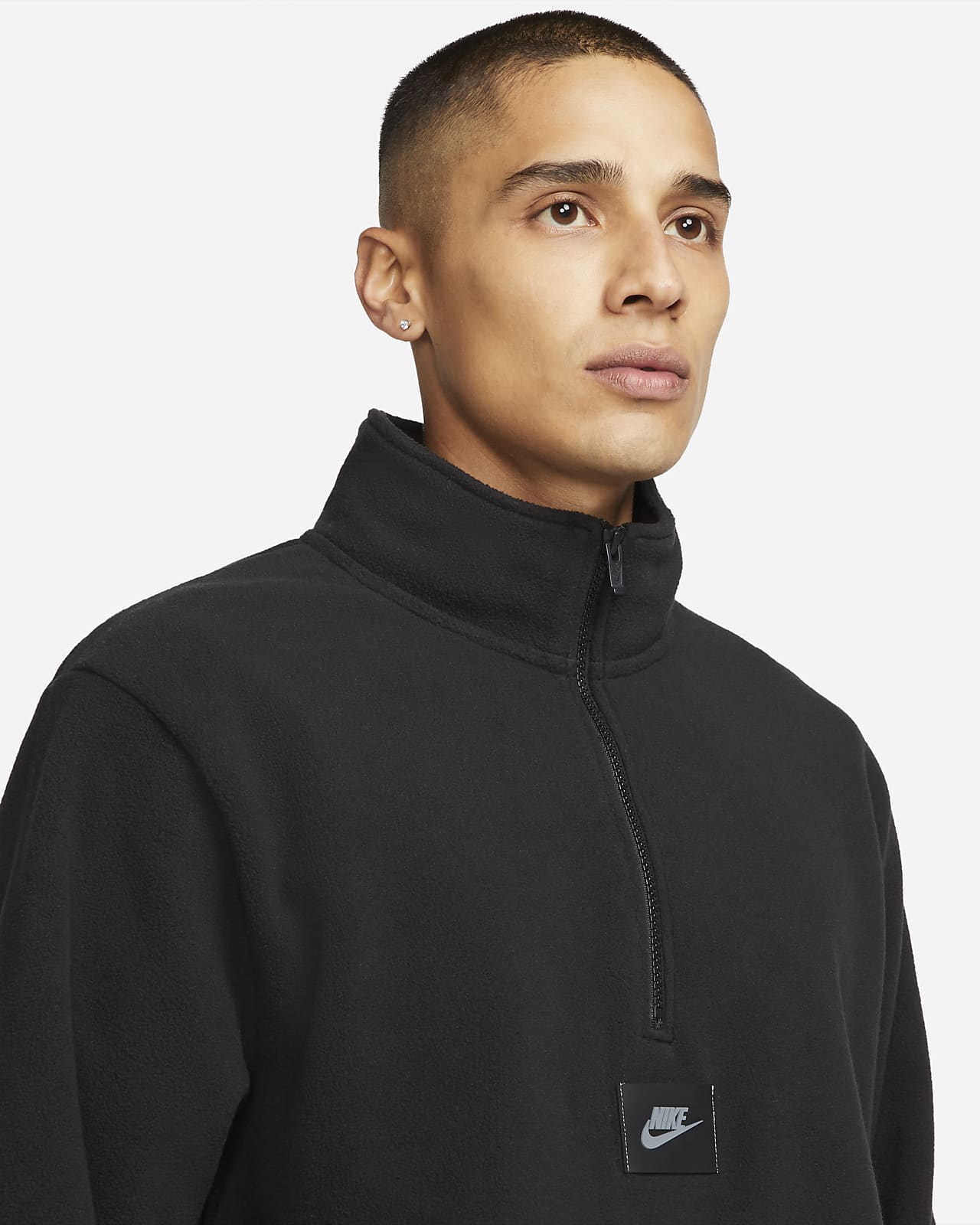 nike men's quarter zip fleece