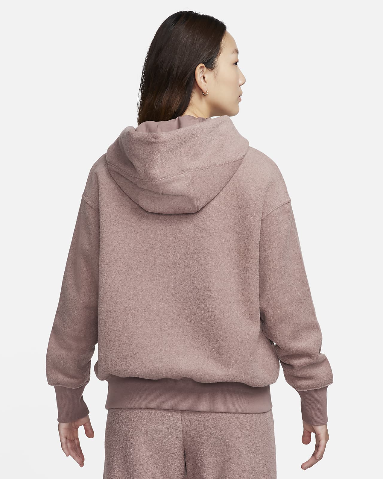 Nike plush sales fleece jacket