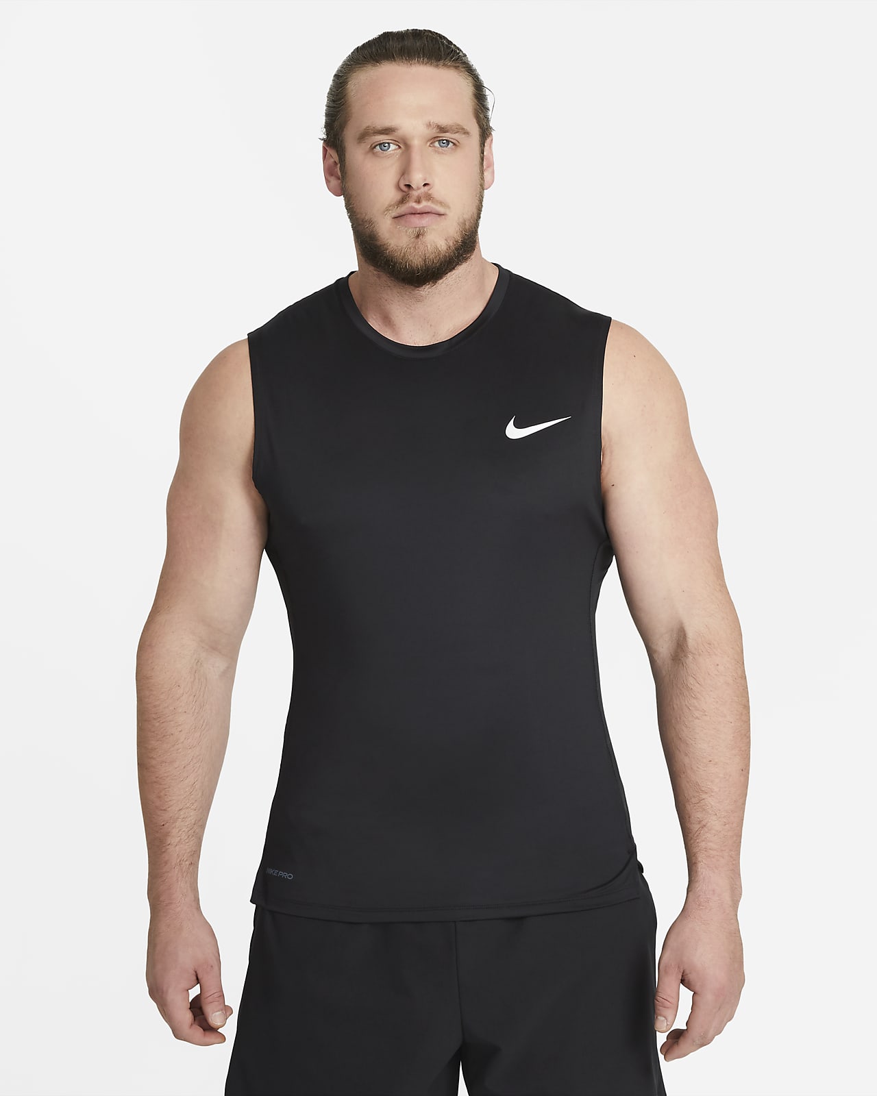 nike pro sleeveless fitted