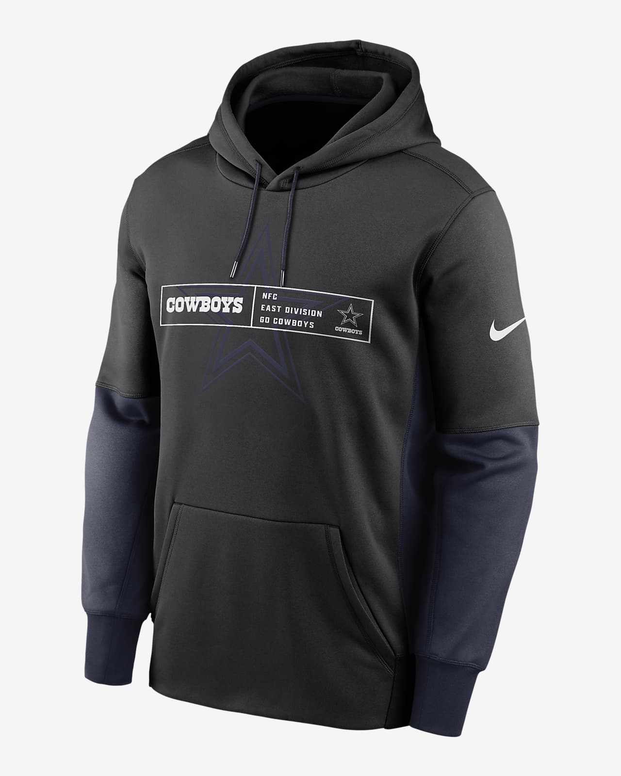 Dallas Cowboys Nike Team Impact Color Block Hoodie - The Locker Room of  Downey