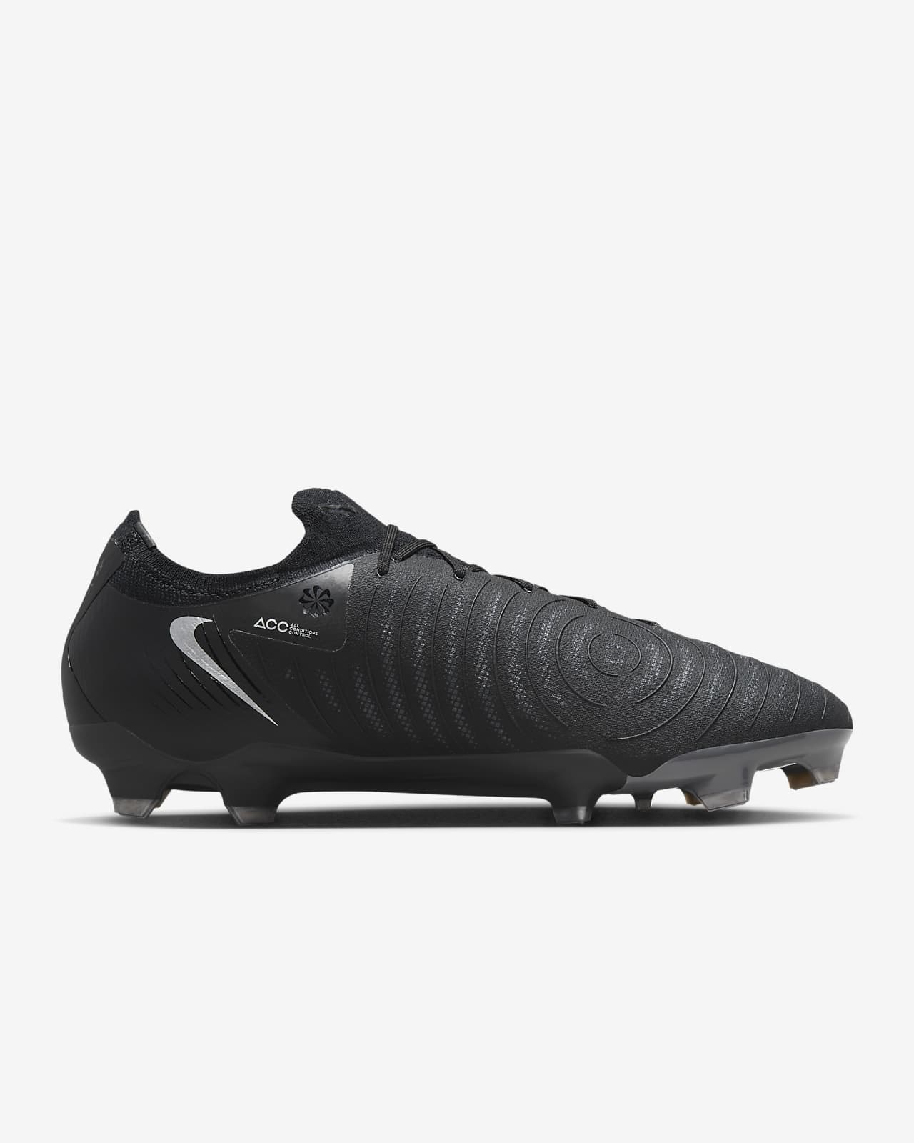 All black store nike football boots