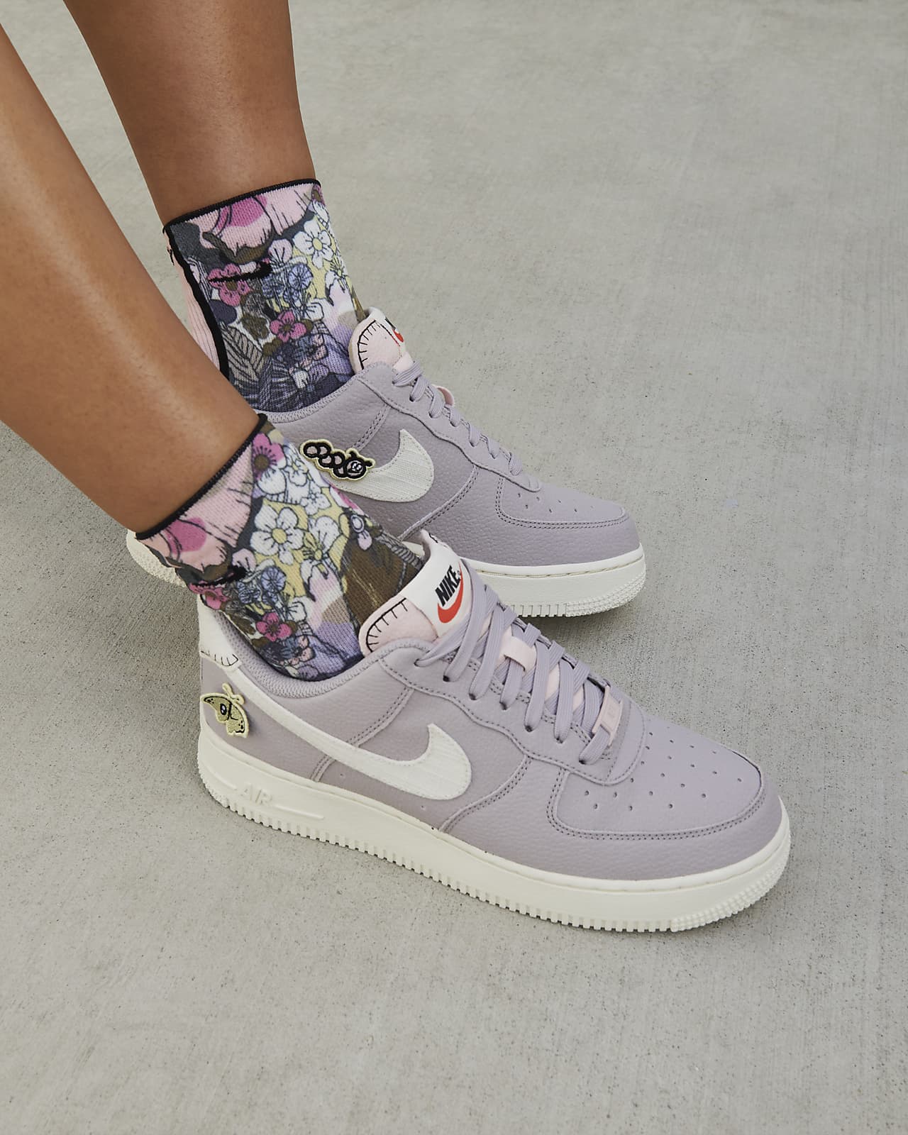 women's colorful af1