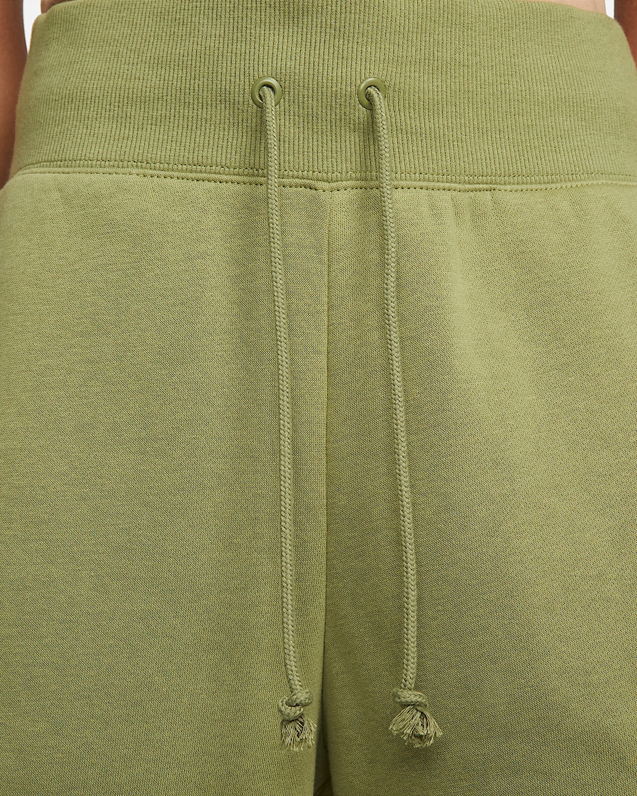 nike phoenix fleece pants green