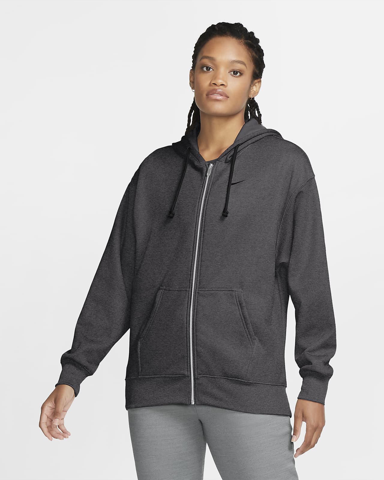 Sudadera con capucha de entrenamiento de cierre completo para mujer Nike  Therma. Nike.com