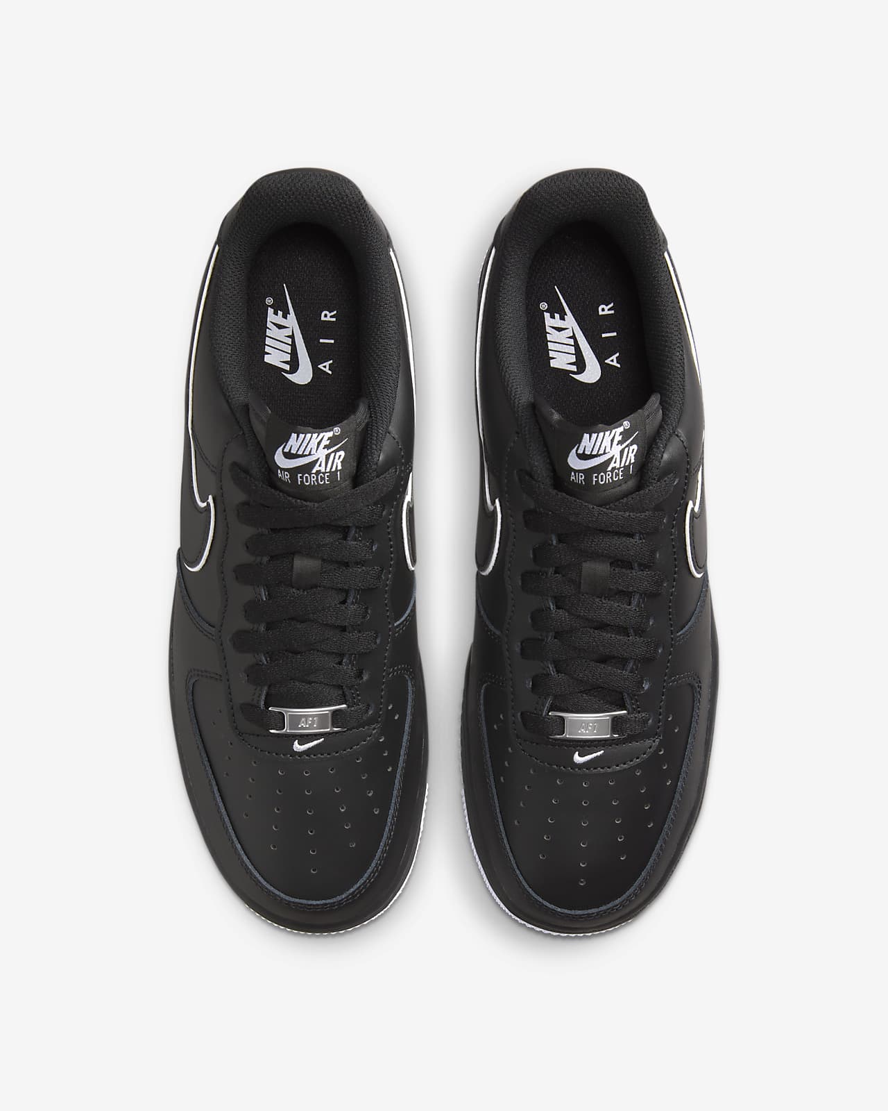 Nike Chaussures Air Force 1 '07 - Blanc/Noir