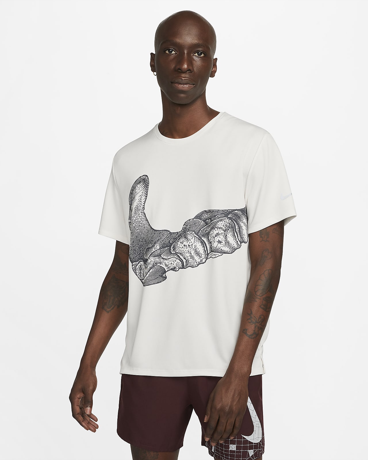 Camiseta nike running on sale hombre dri fit