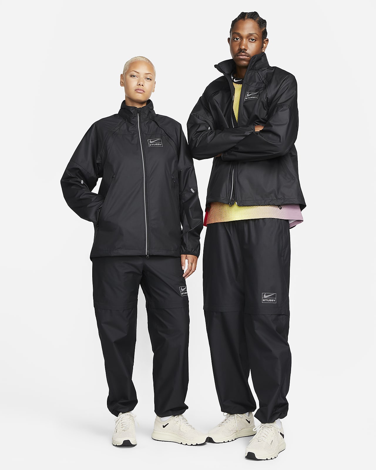 stussy & Nike コンバーティブル Storm-FIT ジャケット-