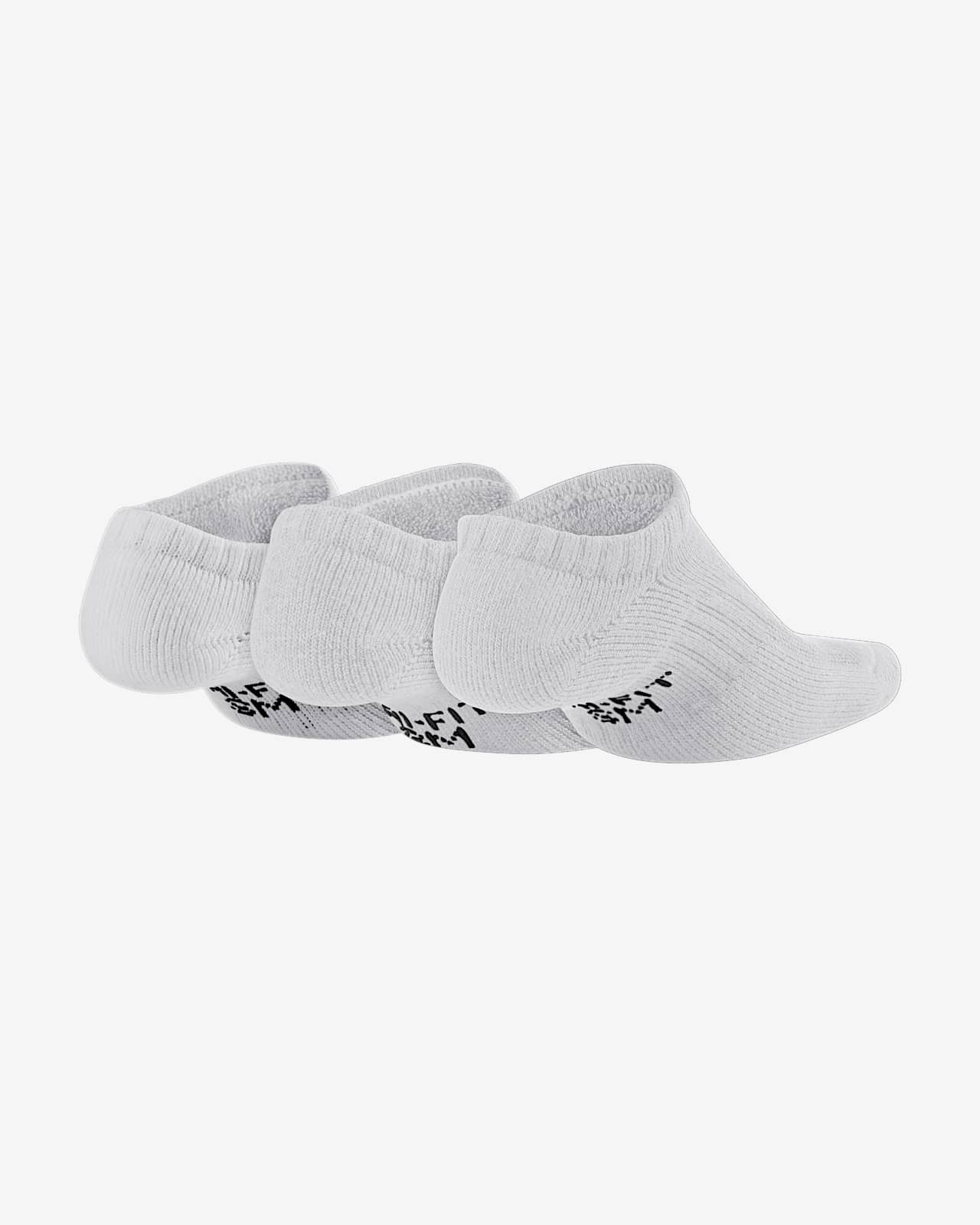 Nike公式 ナイキ エブリデイ ジュニア クッションド ノーショウ ソックス 3足 オンラインストア 通販サイト