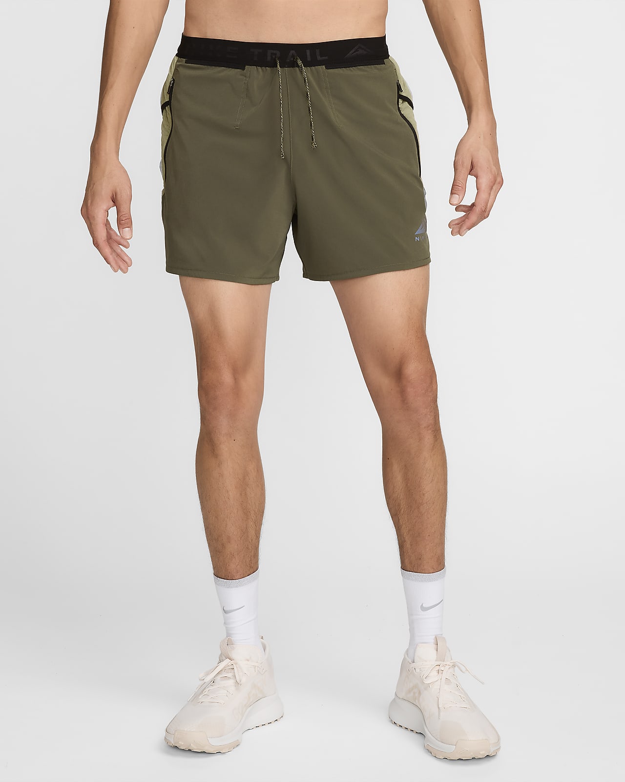 Shorts de running con forro de ropa interior Dri-FIT de 12.5 cm para hombre Nike Trail Second Sunrise