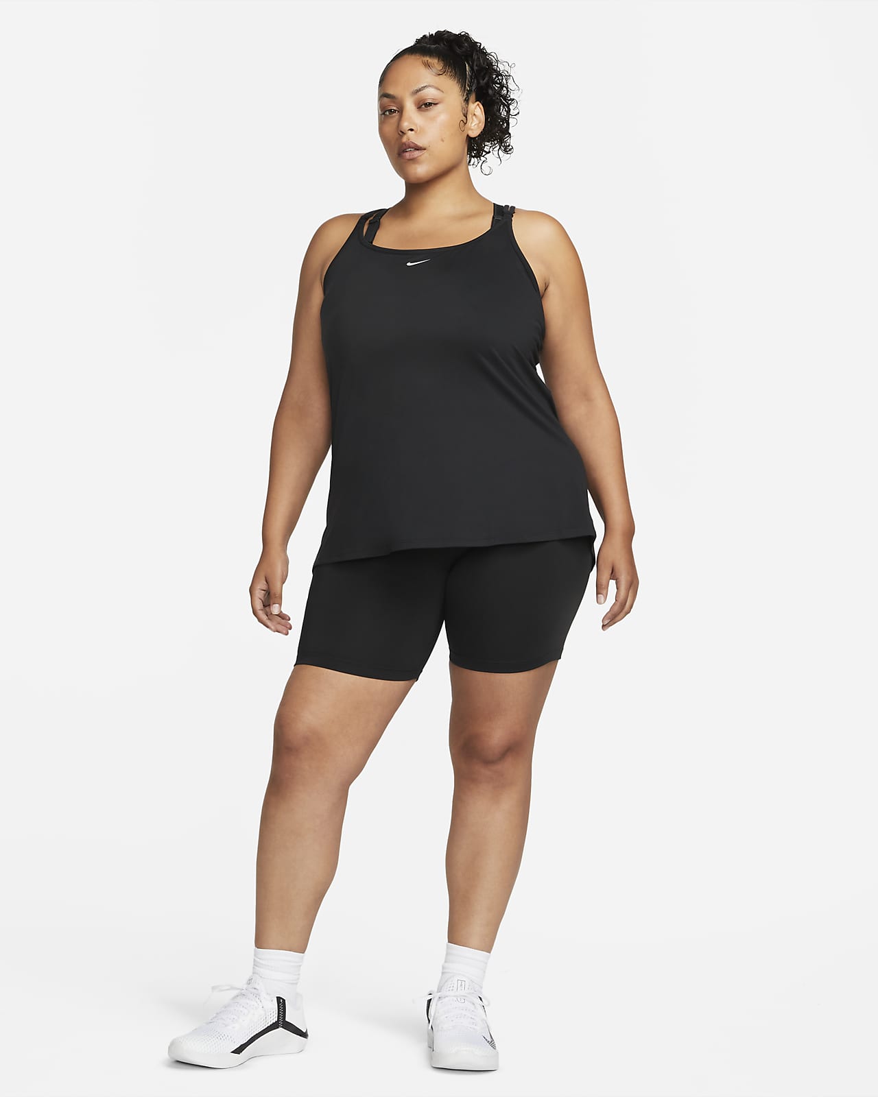 Nike Dri-FIT One Luxe Women's Slim Fit Training Tank (Plus Size). Nike.com