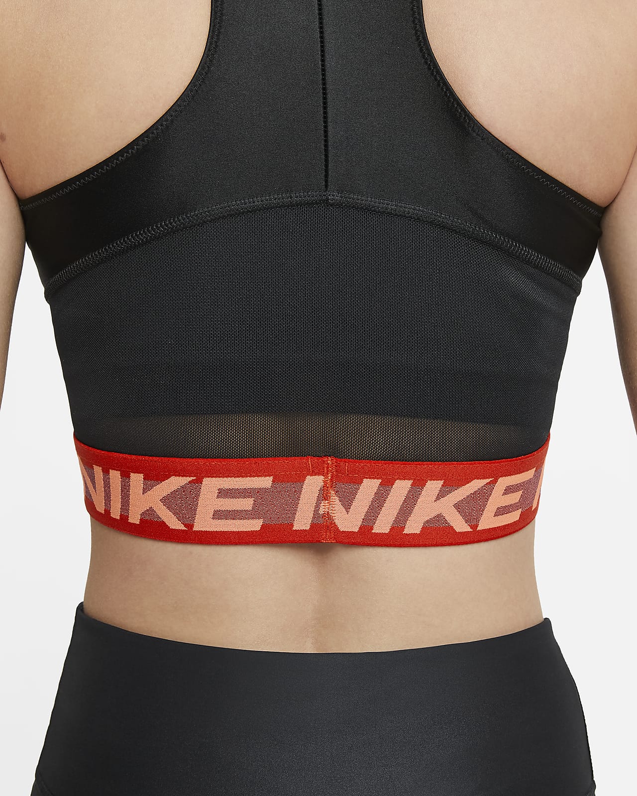 nike pro training victory essential tank in black