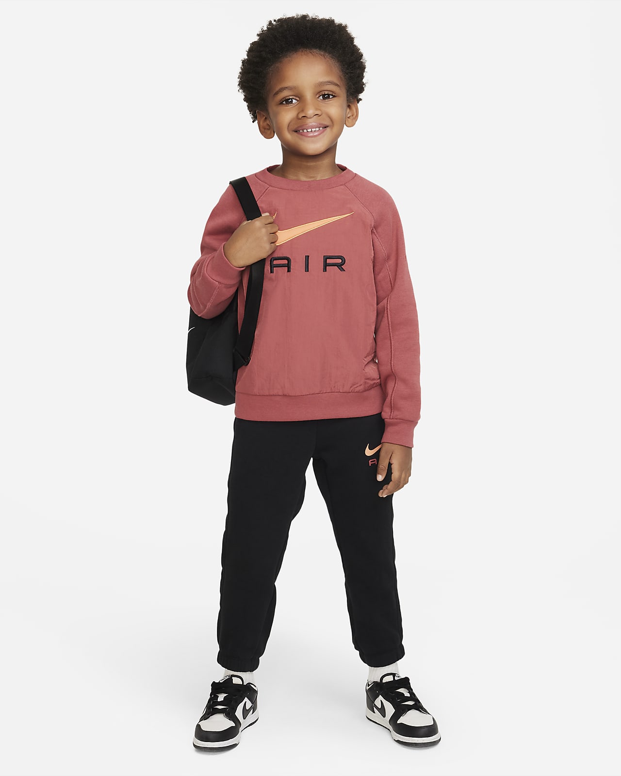 Conjunto sudadera Air para niños Nike. Nike.com