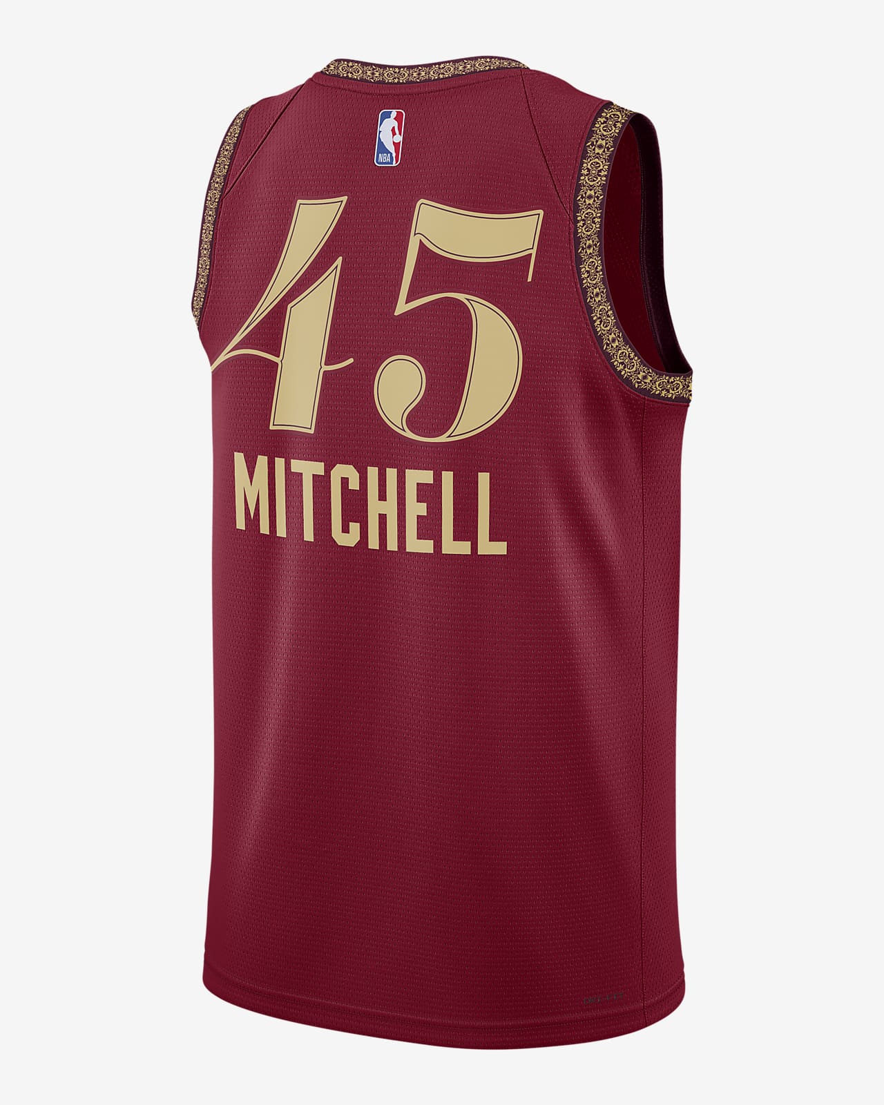 Donovan Mitchell Cleveland Cavaliers City Edition 2023/24 Men's Nike  Dri-FIT NBA Swingman Jersey