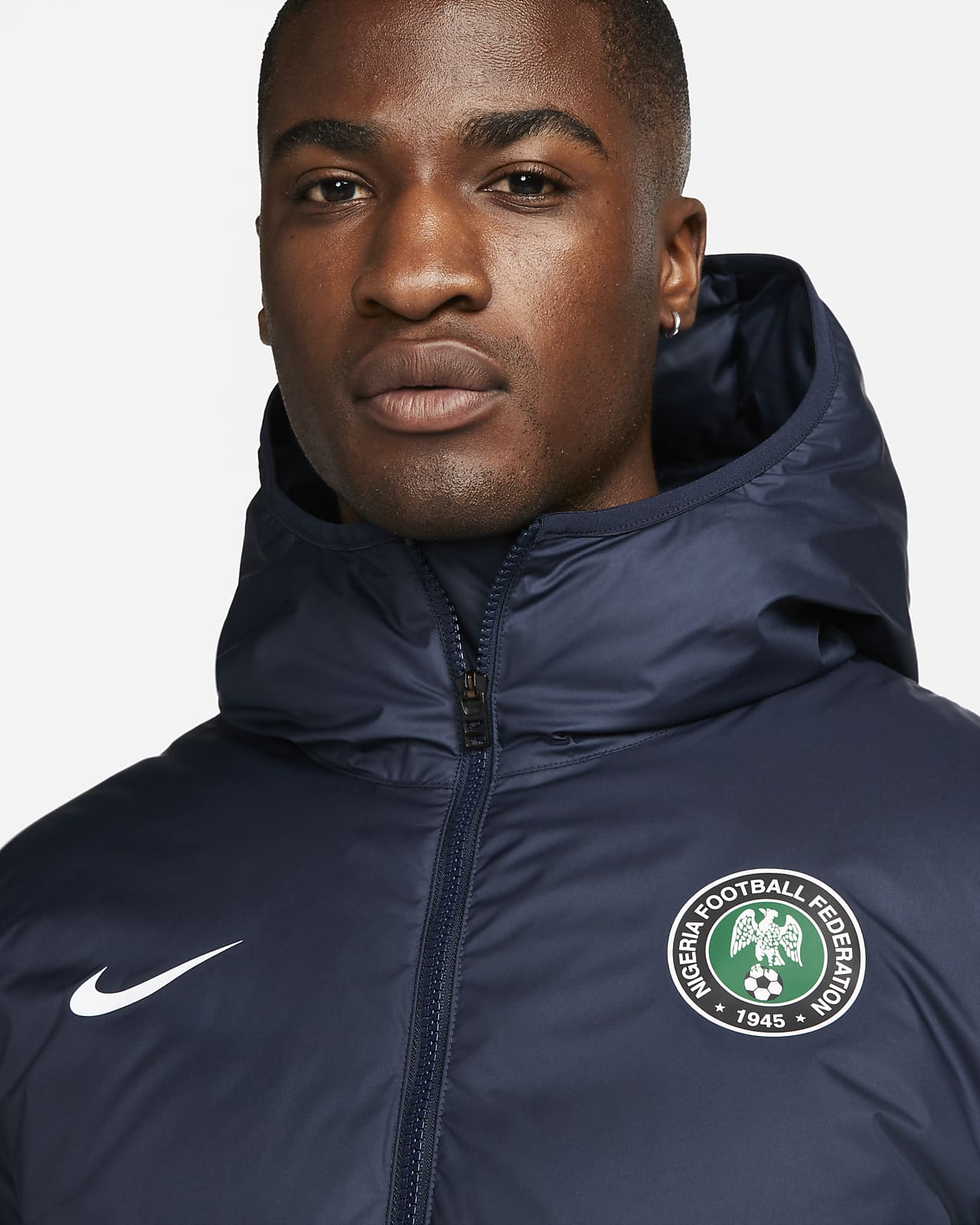 Nigeria Strike Men's Nike Storm-FIT Soccer Down Jacket. Nike.com