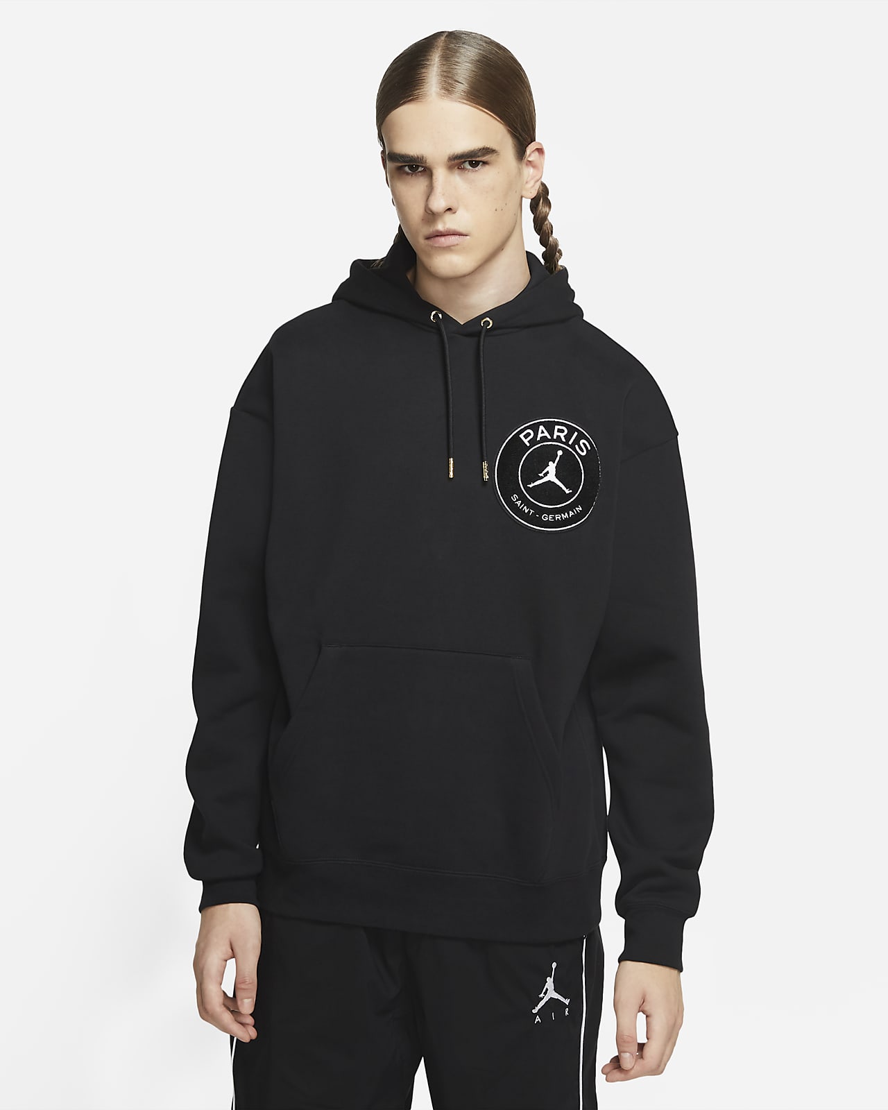 psg jordan white hoodie