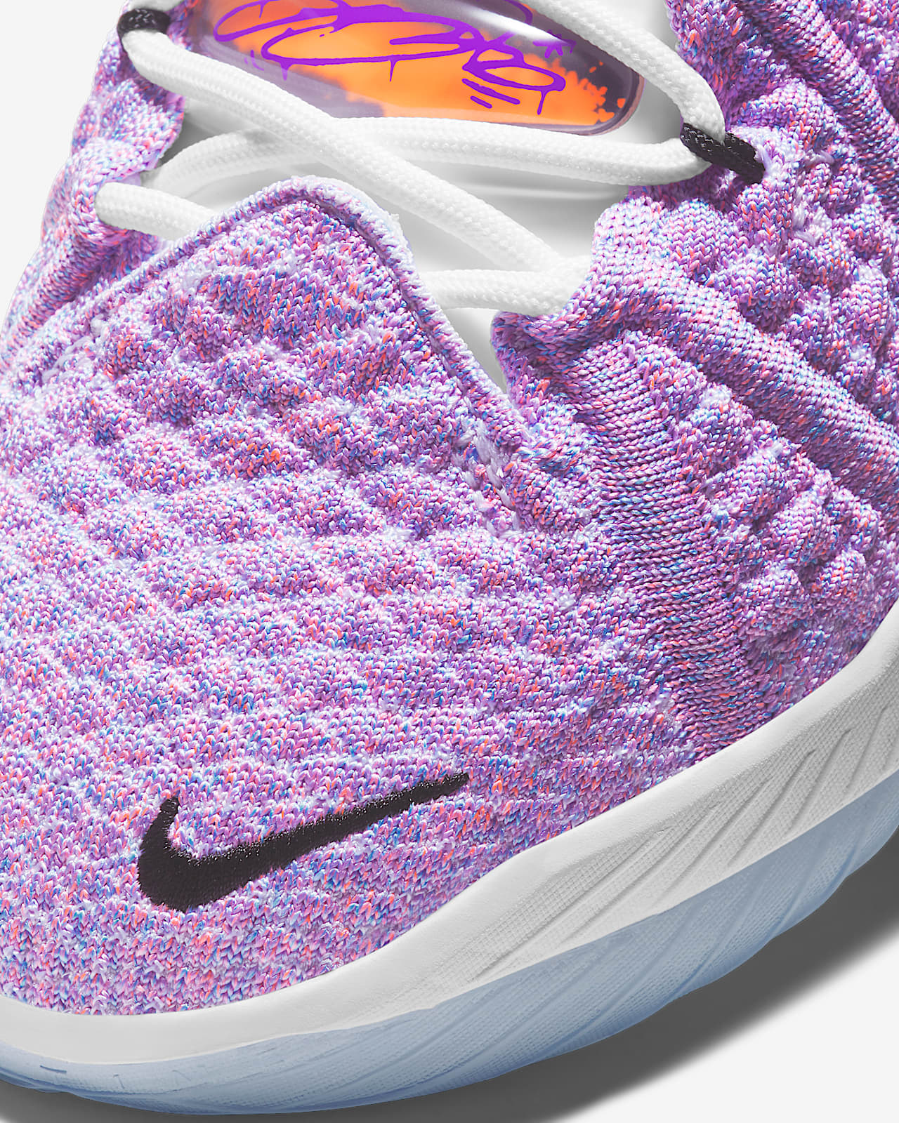 lebron 18 blue and pink