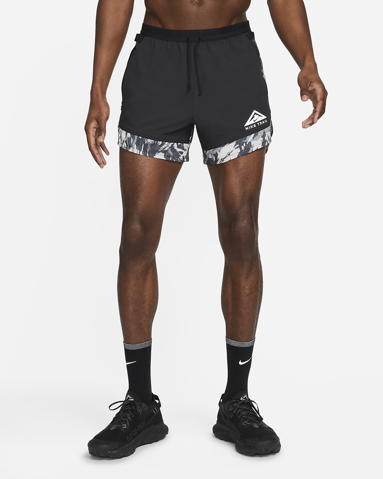Brief-Lined Trail Running Shorts. Nike LU