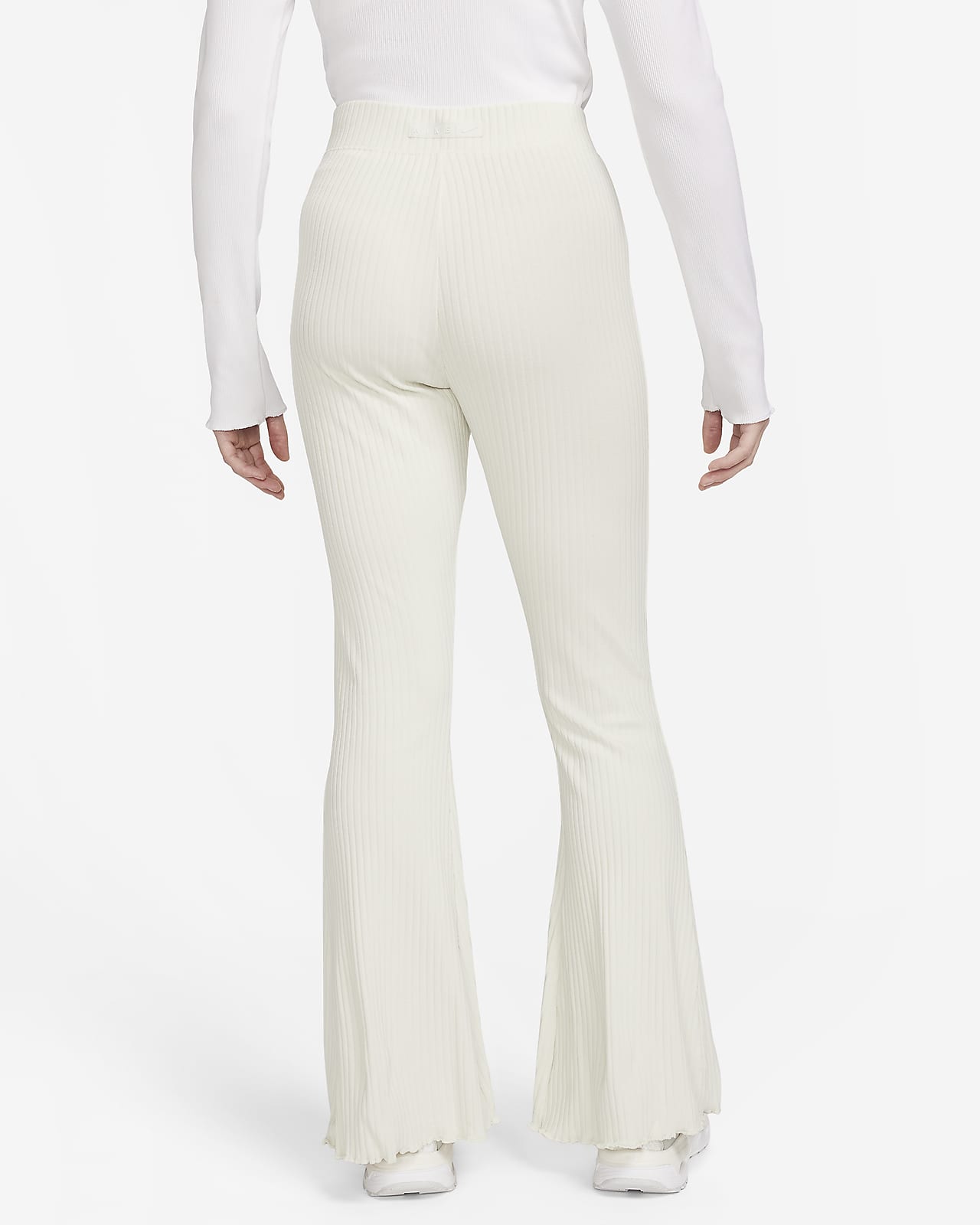 Nike Sportswear SE Women's High-Waisted Full-Length Ribbed Jersey Pants.