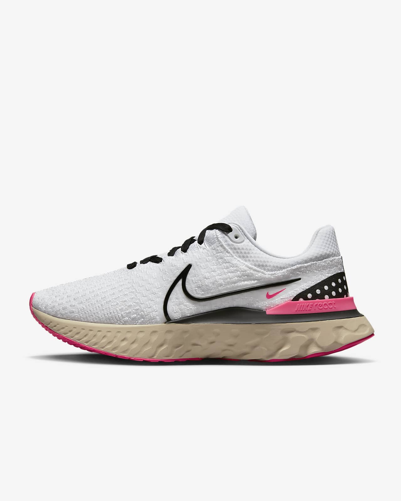 Nike React Infinity Run Flyknit 3 Hardloopschoenen voor heren (straat)