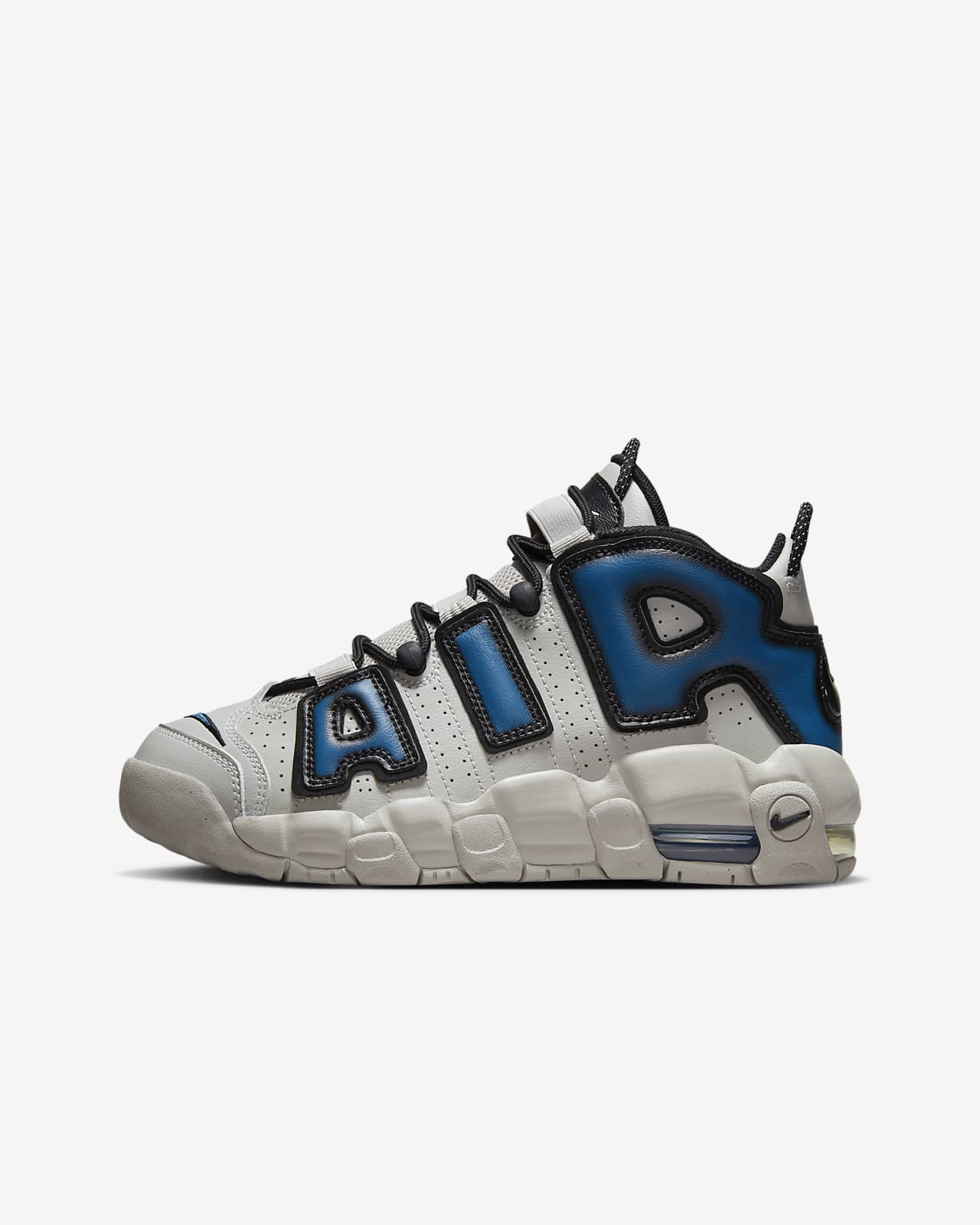 Nike Air More Uptempo Big Kids' Shoes.