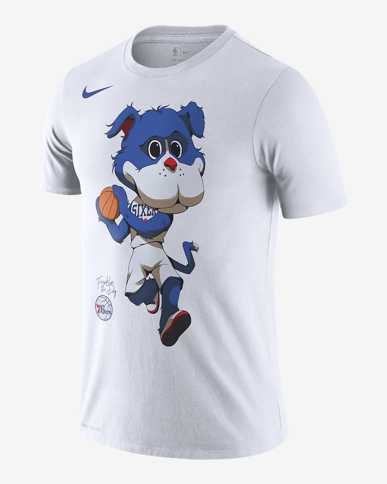 Philadelphia 76ers Mascot Men's Nike Dri-FIT NBA T-Shirt