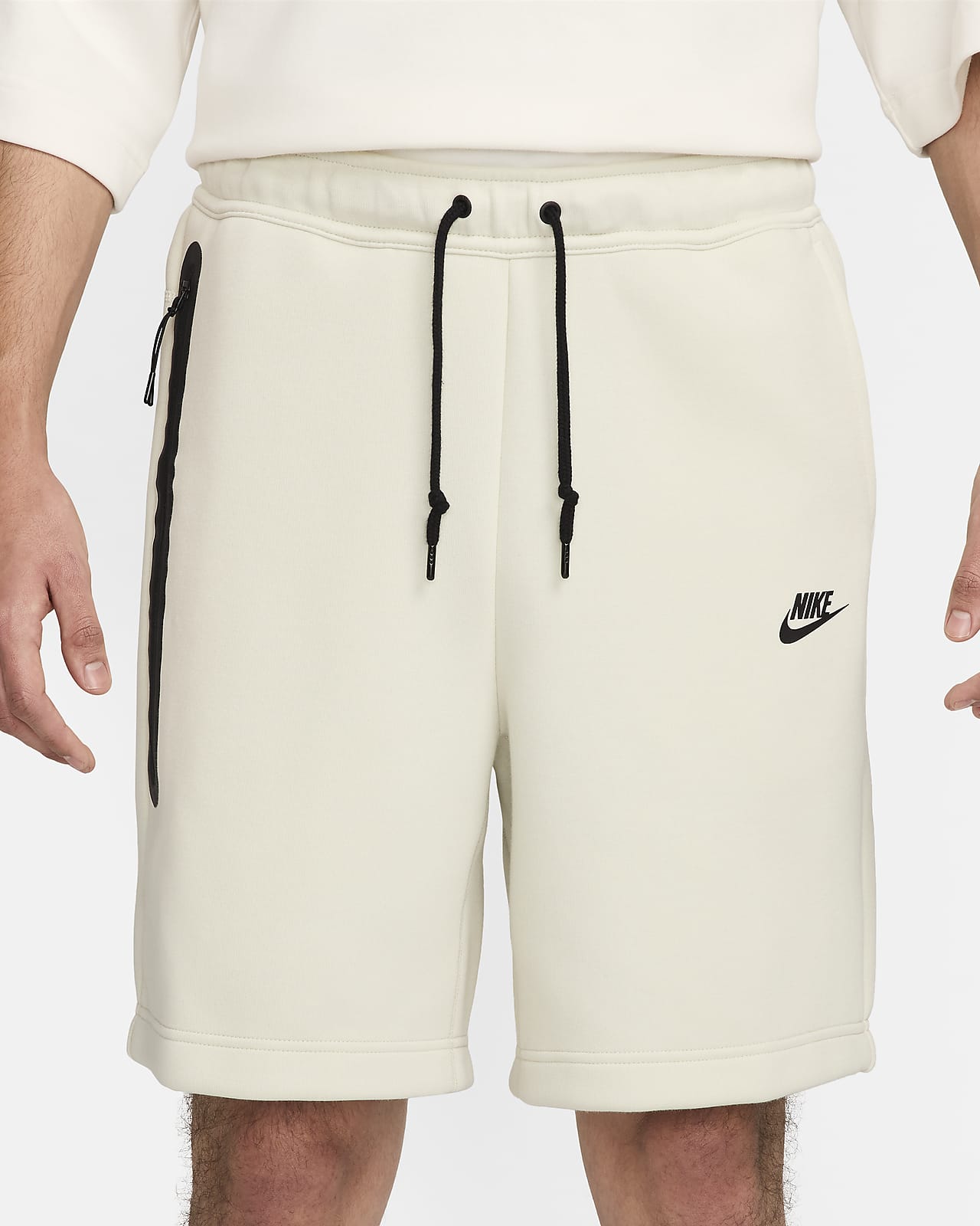 Nike Tech Fleece shorts in gray