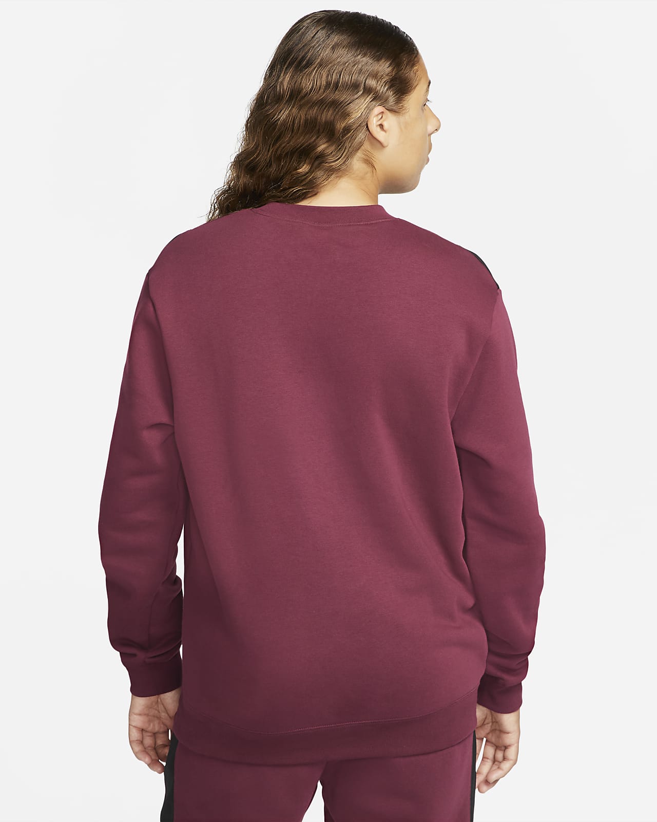 Nike Sportswear Hybrid Men's Fleece Sweatshirt. Nike BE