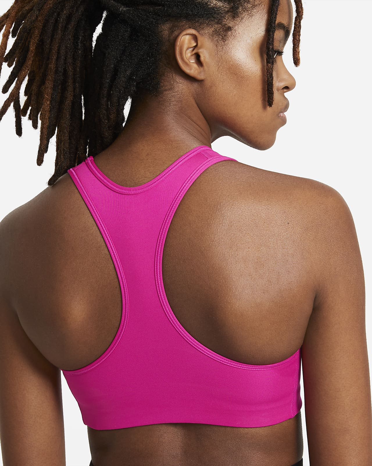 nike women's medium padded sports bra
